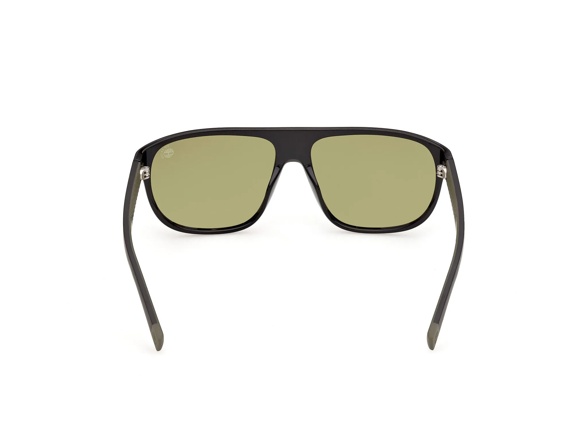 Timberland TB00094 01R Occhiali da sole Iniettato Nero Verde Pilot Polarizzata - immagine 4