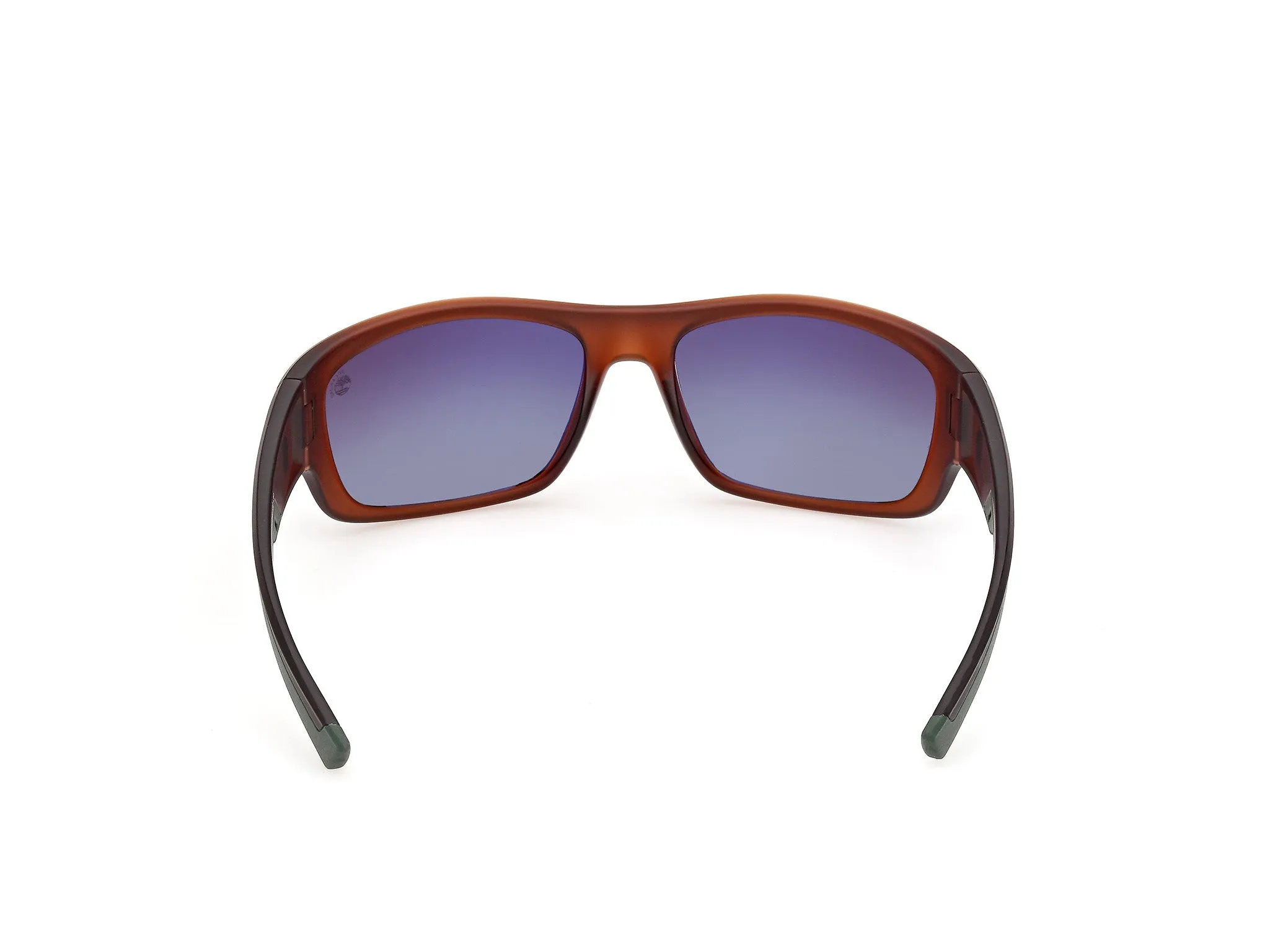 Timberland TB00093 49H Occhiali da sole Iniettato Marrone Squadrata Polarizzata - immagine 4