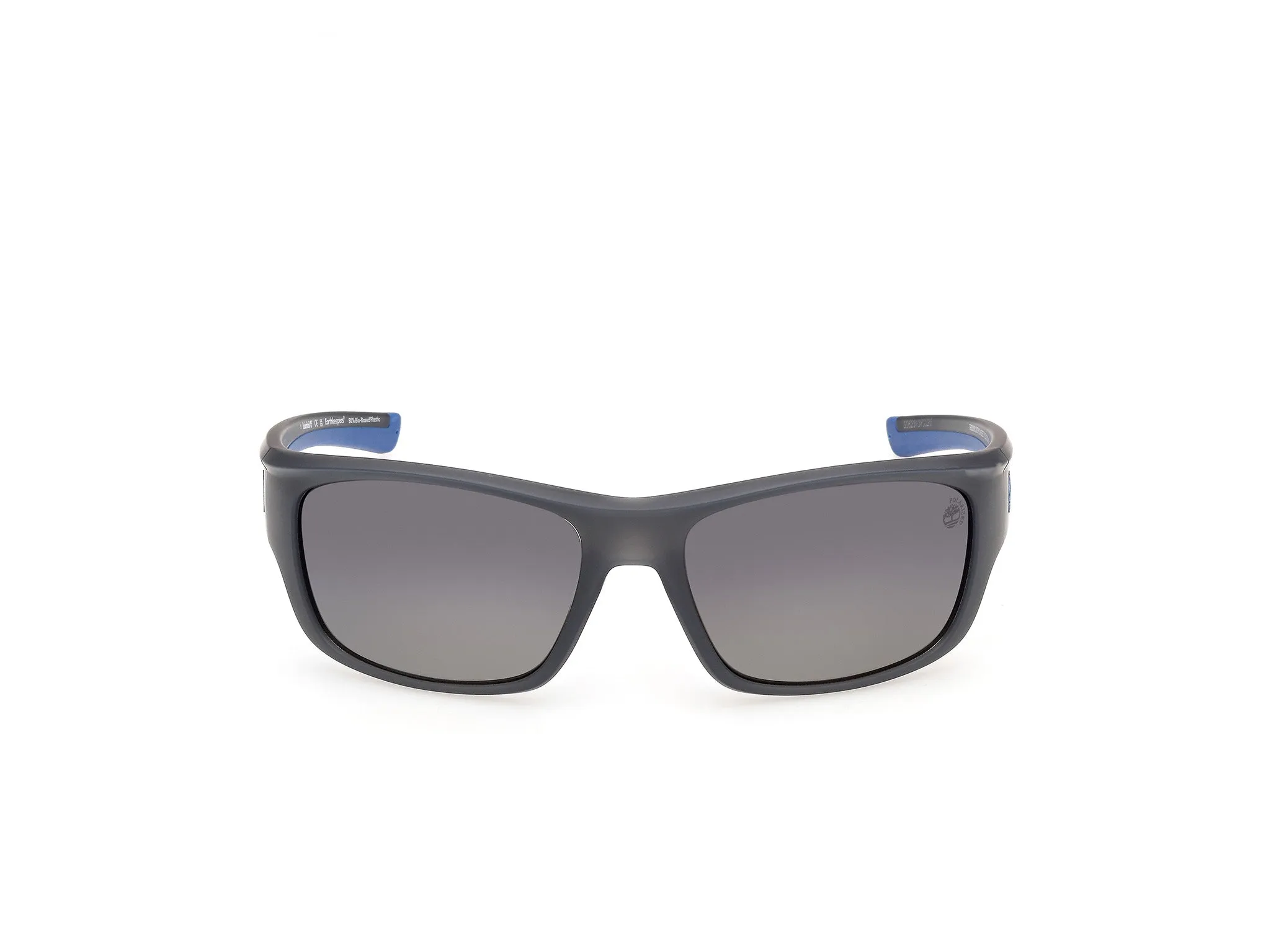 Timberland TB00093 20D Occhiali da sole Iniettato Grigio Squadrata Polarizzata - immagine 2