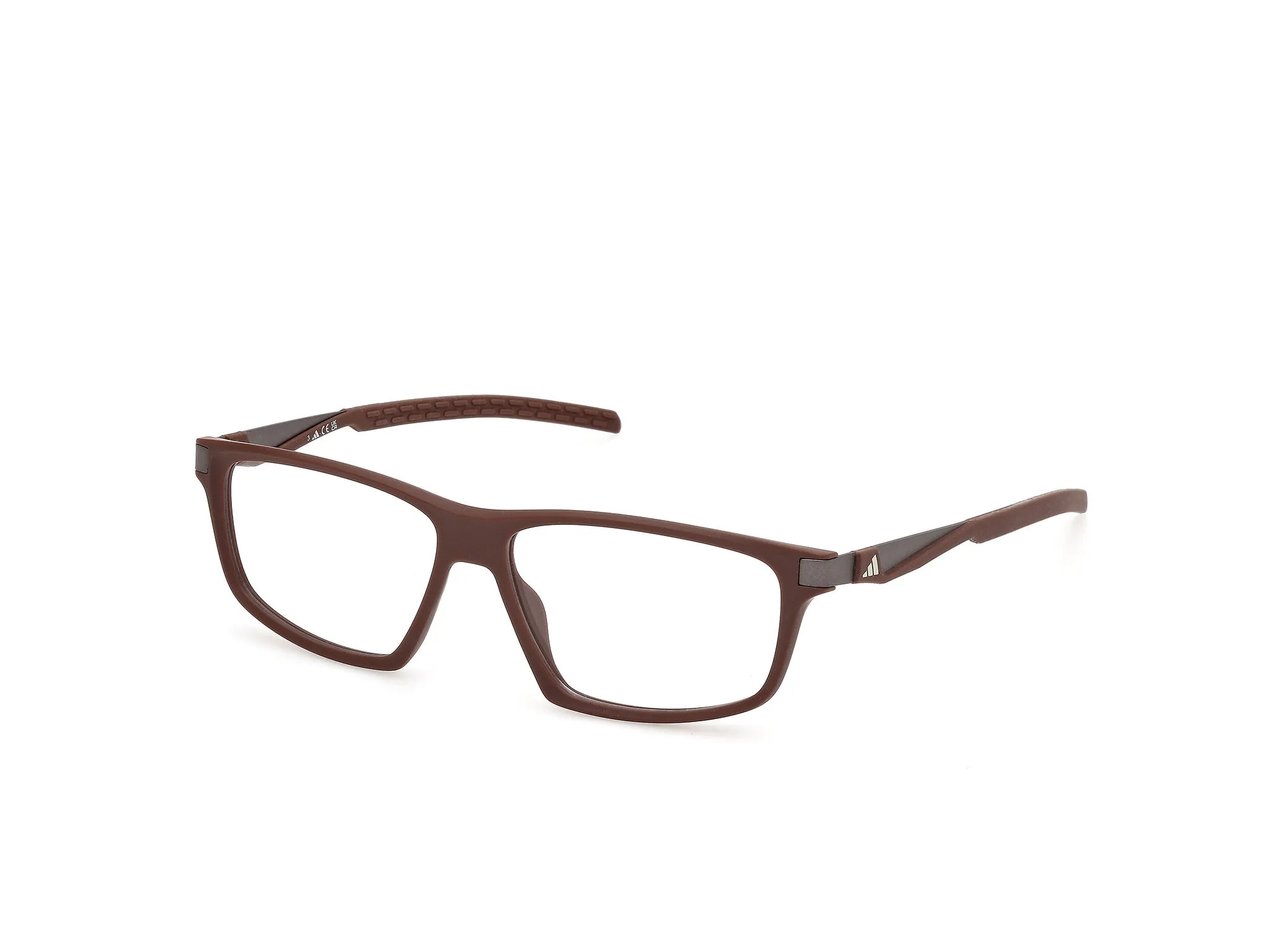 Adidas Sport SP5137 49 Montature da vista Iniettato Marrone Squadrata Normale - immagine 1