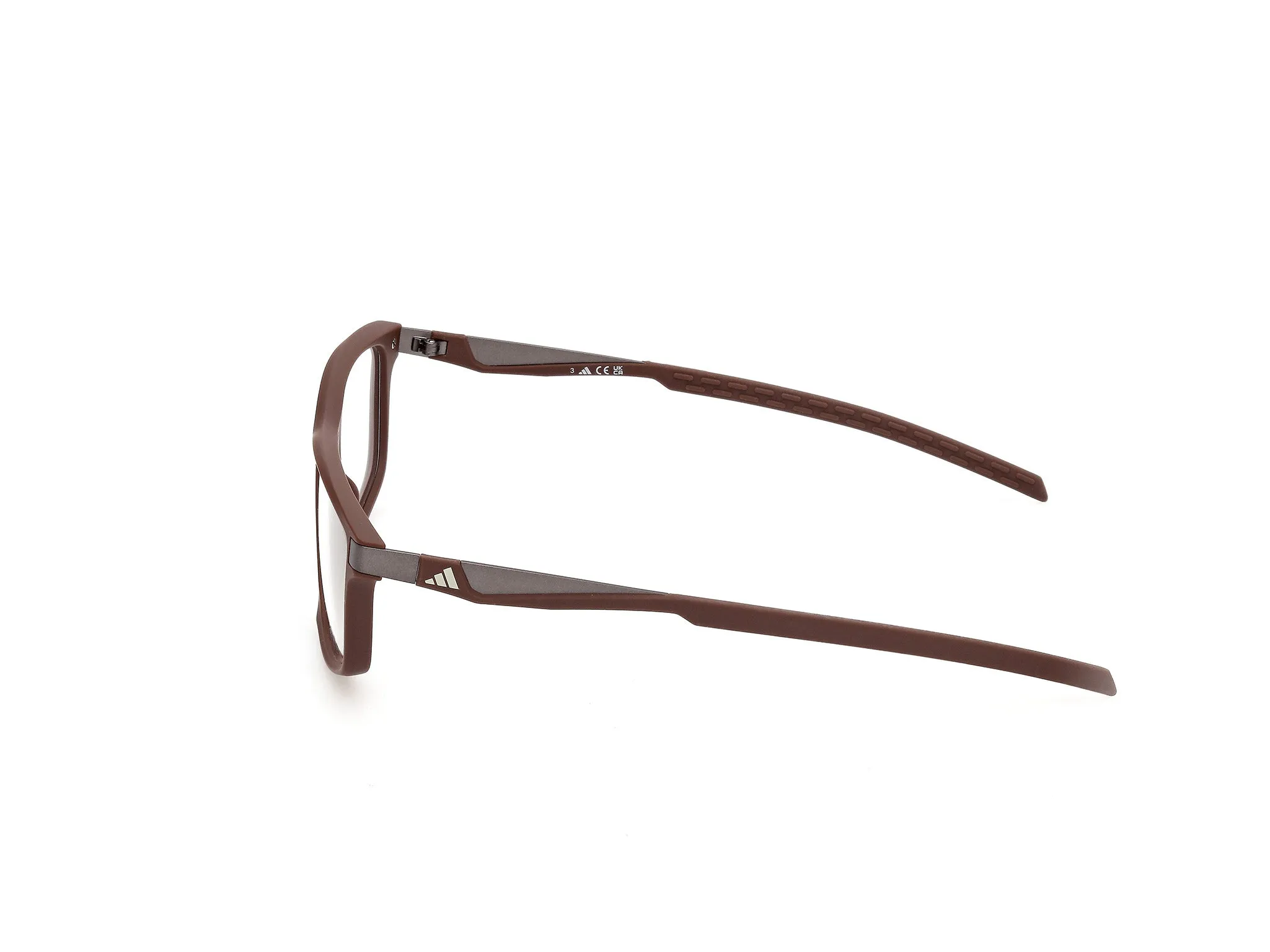 Adidas Sport SP5137 49 Montature da vista Iniettato Marrone Squadrata Normale - immagine 3