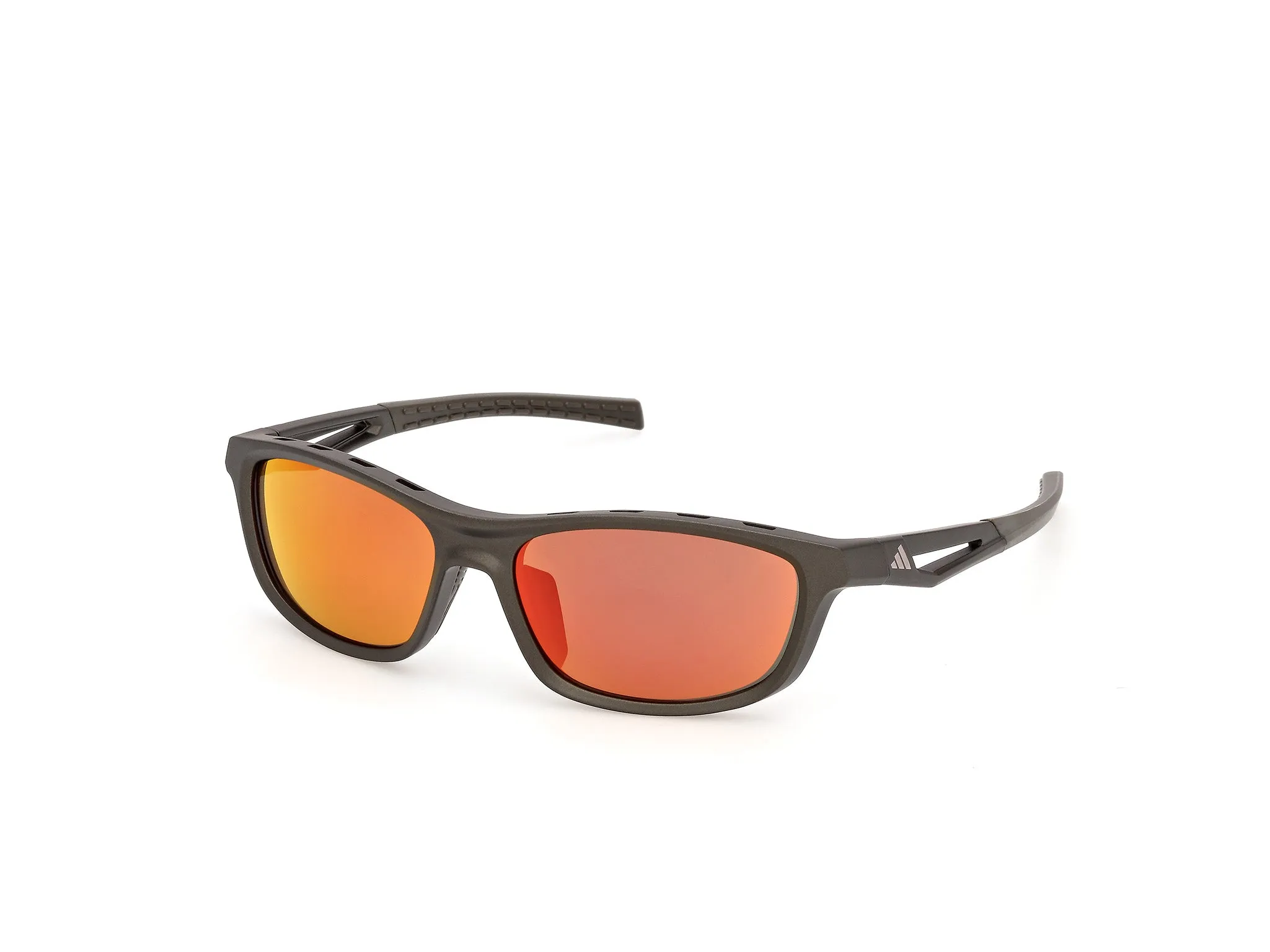 Adidas Sport SP0131 97L Occhiali da sole Iniettato Verde Roviex Squadrata Normale - immagine 1
