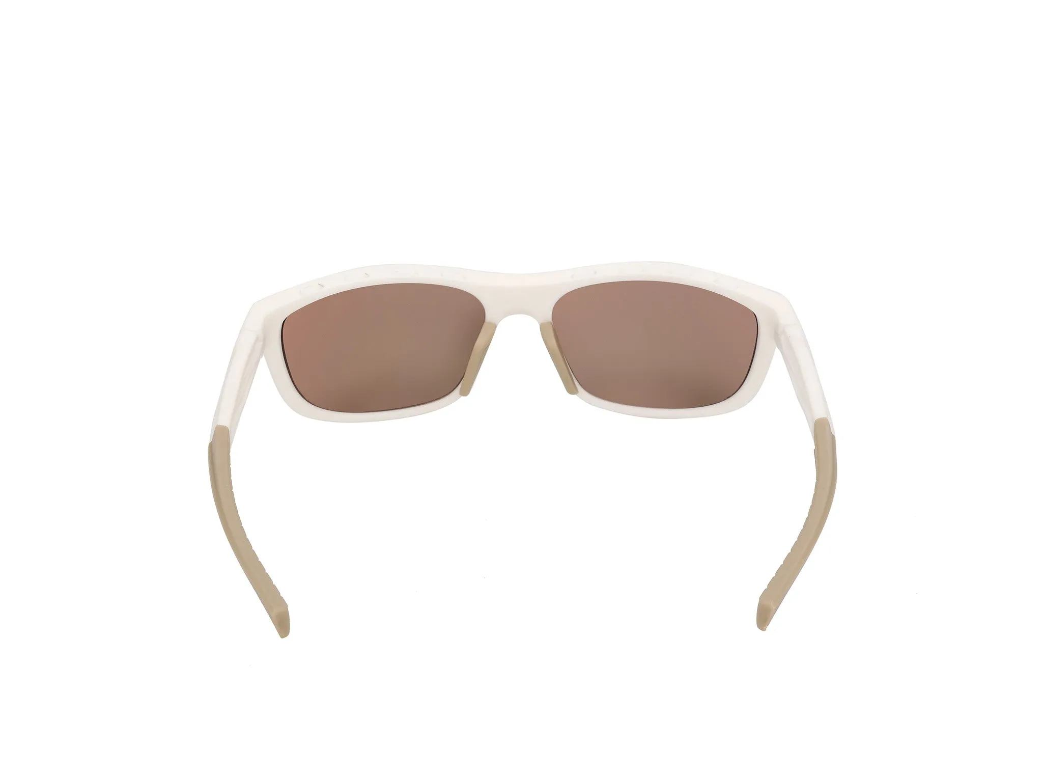 Adidas Sport SP0131 21G Occhiali da sole Iniettato Bianco Marrone Squadrata Normale - immagine 4
