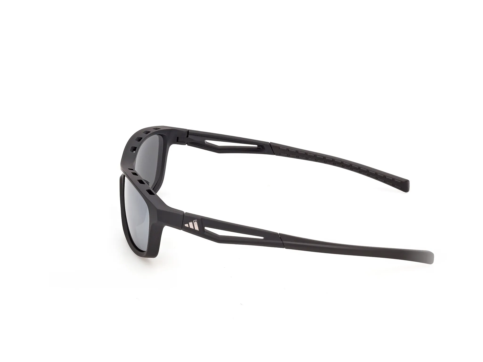 Adidas Sport SP0131 02C Occhiali da sole Iniettato Nero Fumo Squadrata Normale - immagine 3