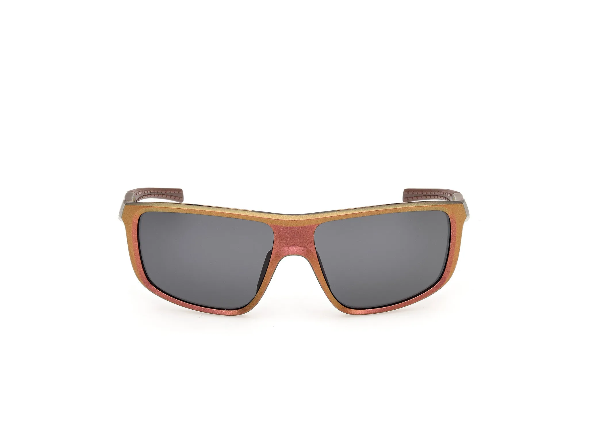 Adidas Sport SP0130 46A Occhiali da sole Iniettato Marrone Fumo Squadrata Normale - immagine 2