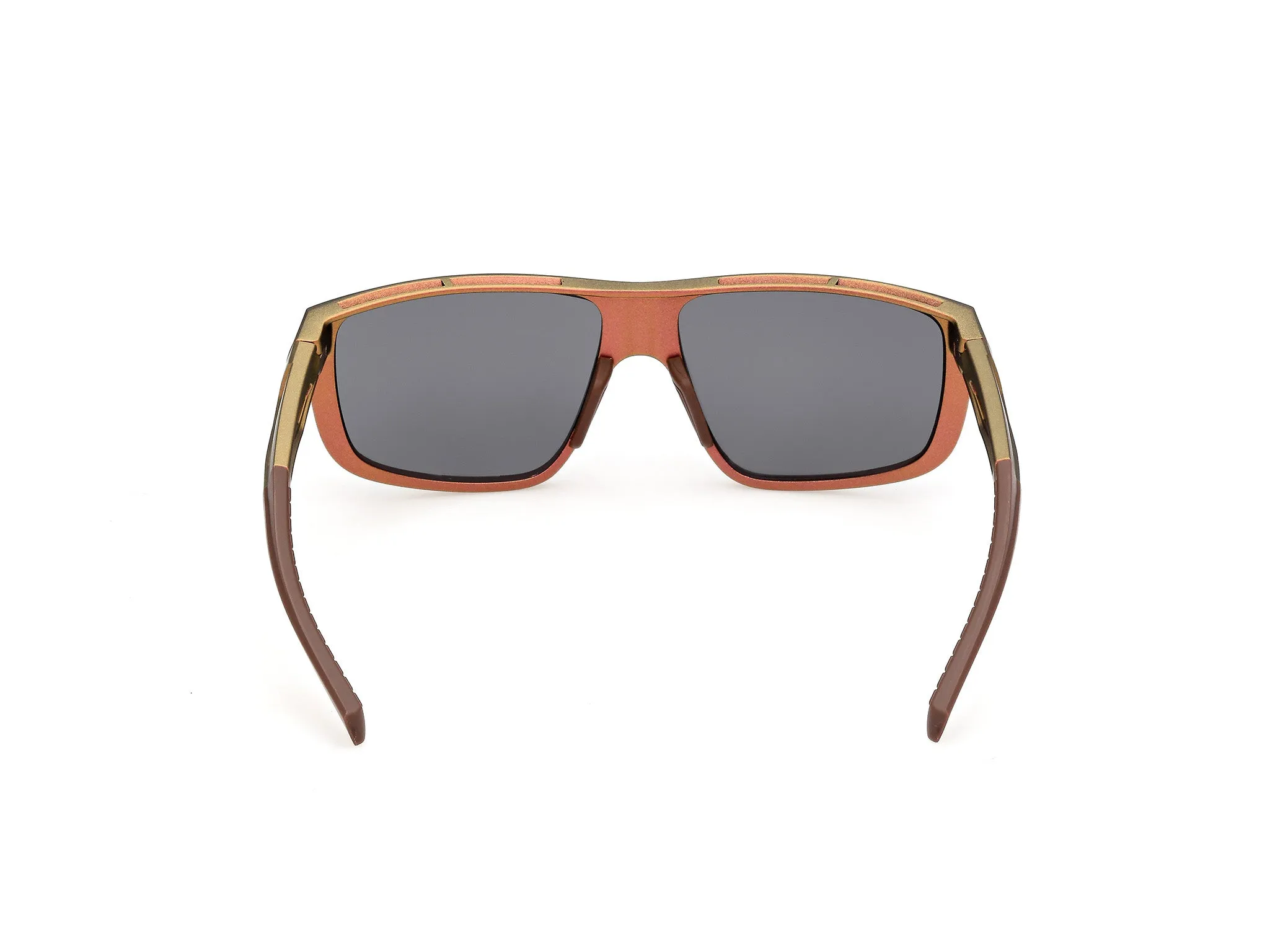Adidas Sport SP0130 46A Occhiali da sole Iniettato Marrone Fumo Squadrata Normale - immagine 4
