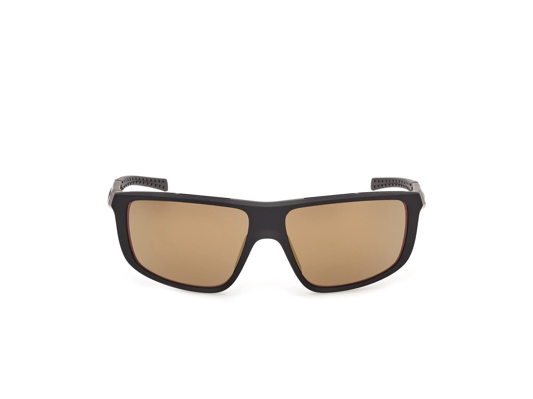 Adidas Sport SP0130 02G Occhiali da sole Iniettato Nero Marrone Squadrata Normale - immagine 2