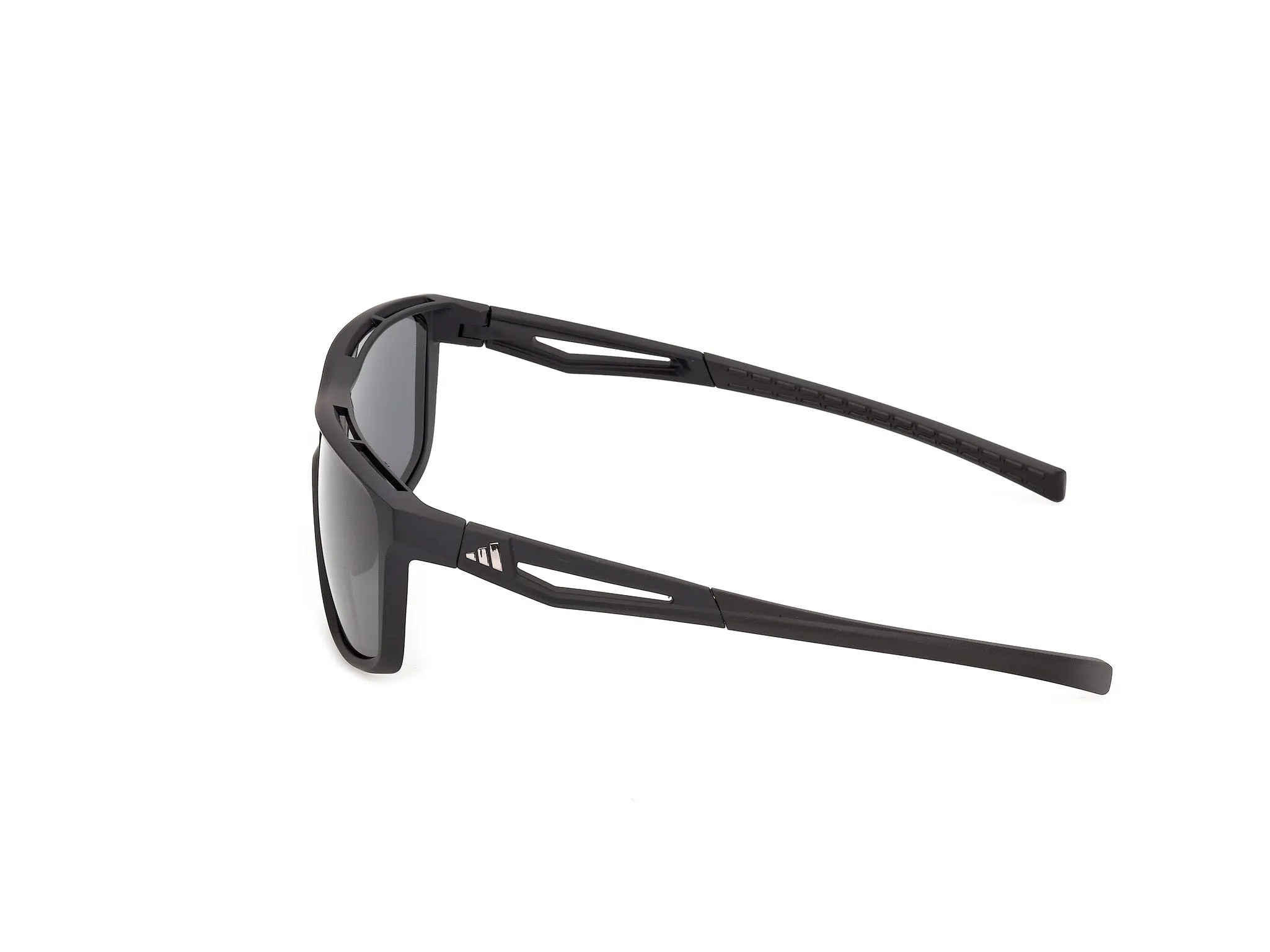 Adidas Sport SP0130 02A Occhiali da sole Iniettato Nero Fumo Squadrata Normale - immagine 3