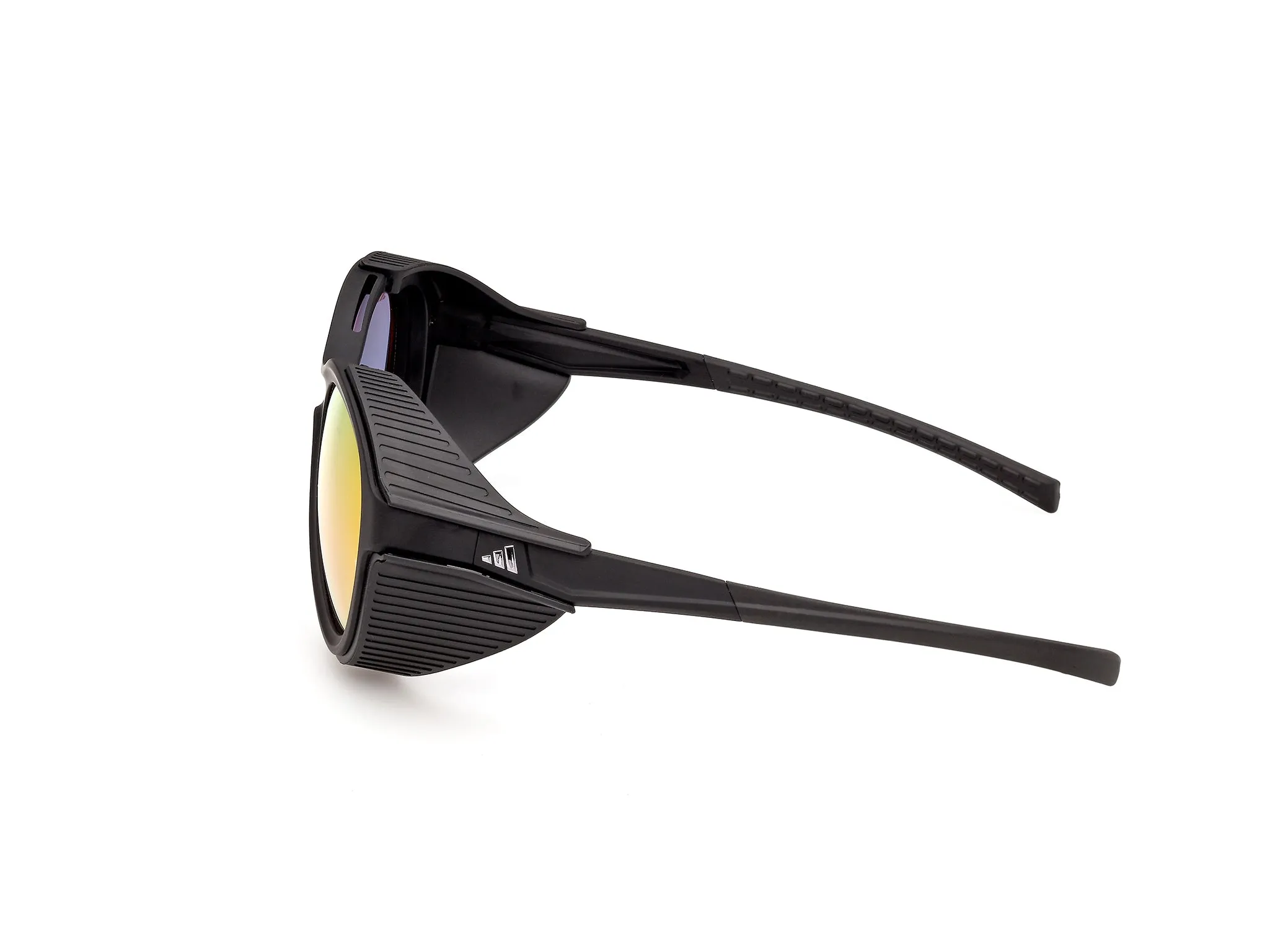 Adidas Sport SP0129 AKRION RND 02X Occhiali da sole Iniettato Nero Blu Rotonda Normale - immagine 3