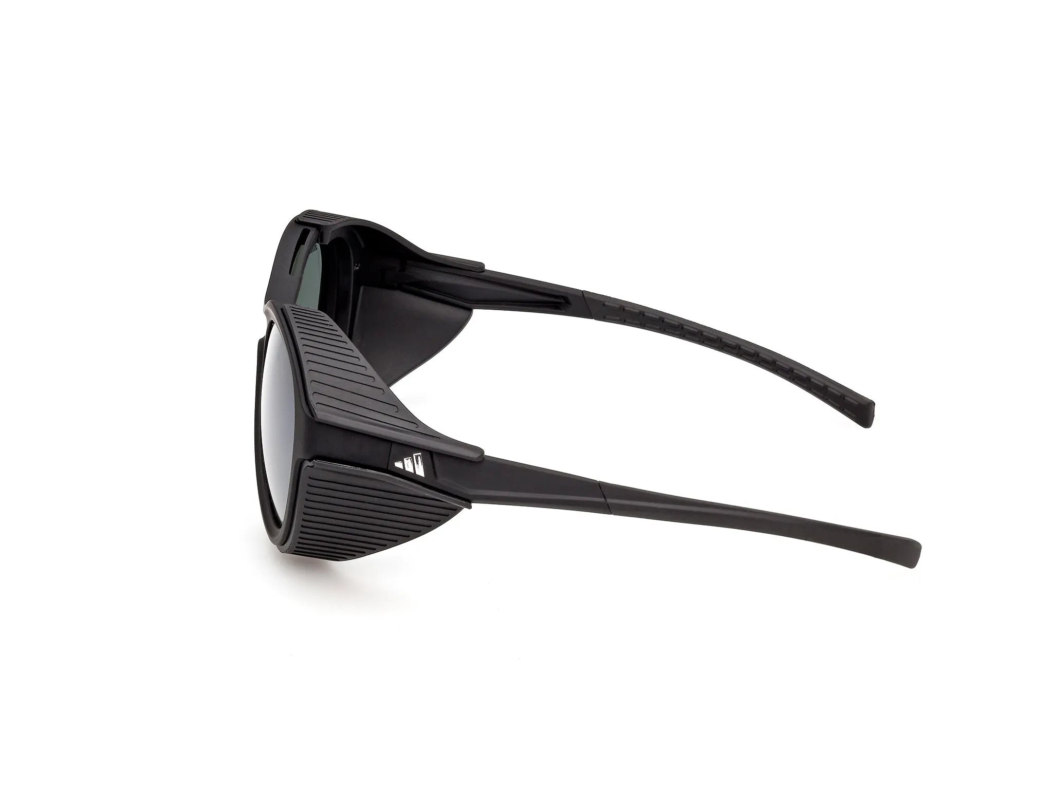 Adidas Sport SP0129 AKRION RND 02D Occhiali da sole Iniettato Nero Fumo Rotonda Polarizzata - immagine 3