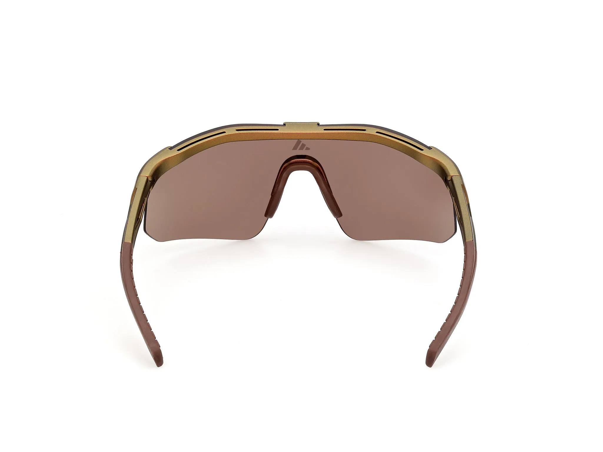 Adidas Sport SP0128 KAPHIROS EVO 46G Occhiali da sole Iniettato Marrone Marrone Maschera Normale - immagine 4