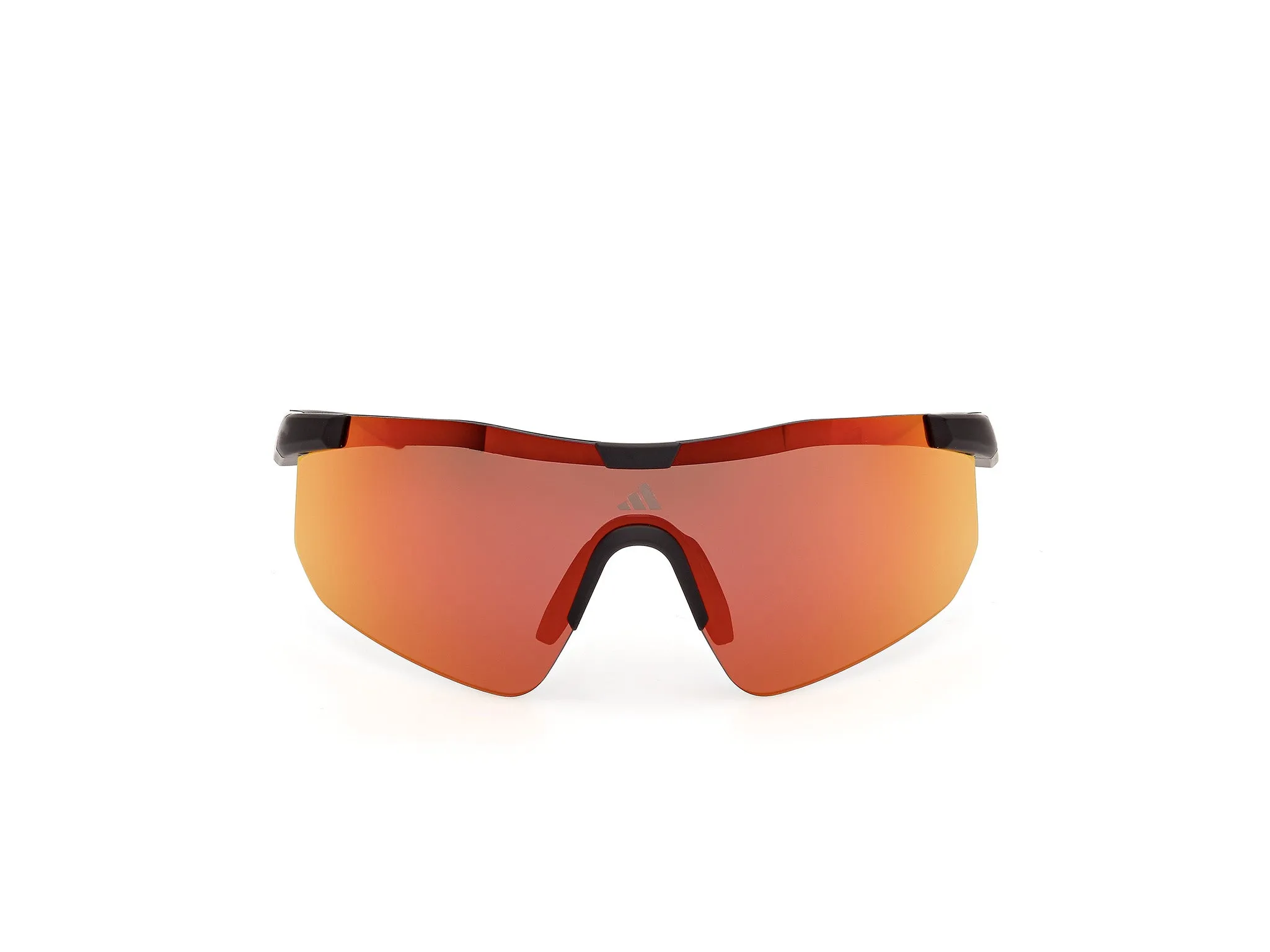 Adidas Sport SP0128 KAPHIROS EVO 02L Occhiali da sole Iniettato Nero Roviex Maschera Normale - immagine 2