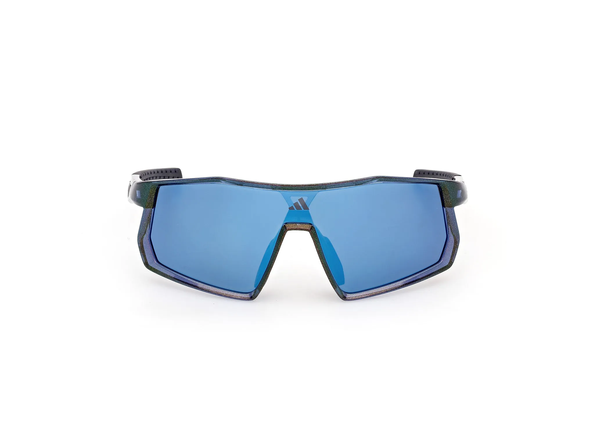 Adidas Sport SP0127 KENTRO S 90X Occhiali da sole Iniettato Blu Blu Maschera Normale - immagine 2