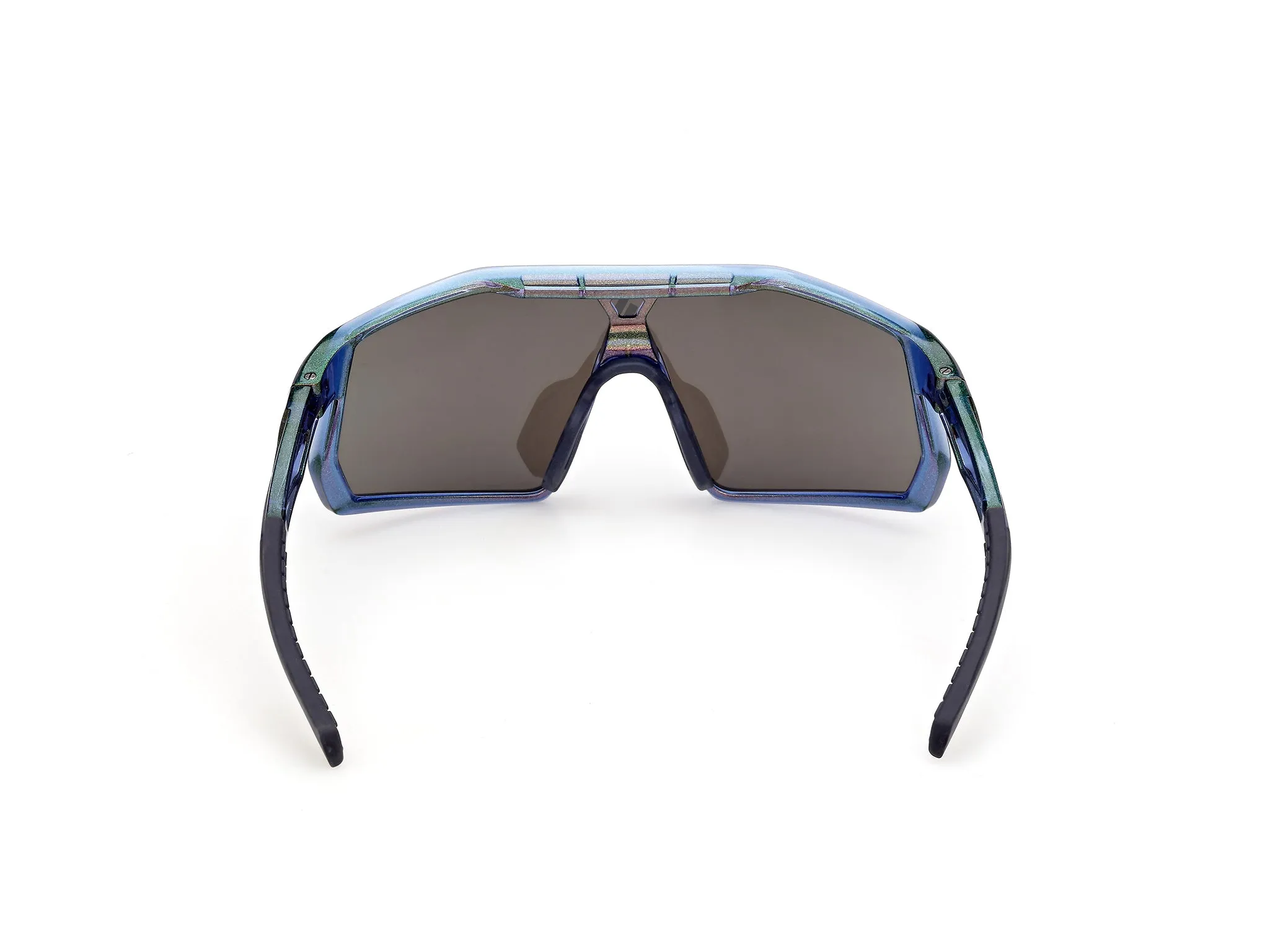Adidas Sport SP0127 KENTRO S 90X Occhiali da sole Iniettato Blu Blu Maschera Normale - immagine 4