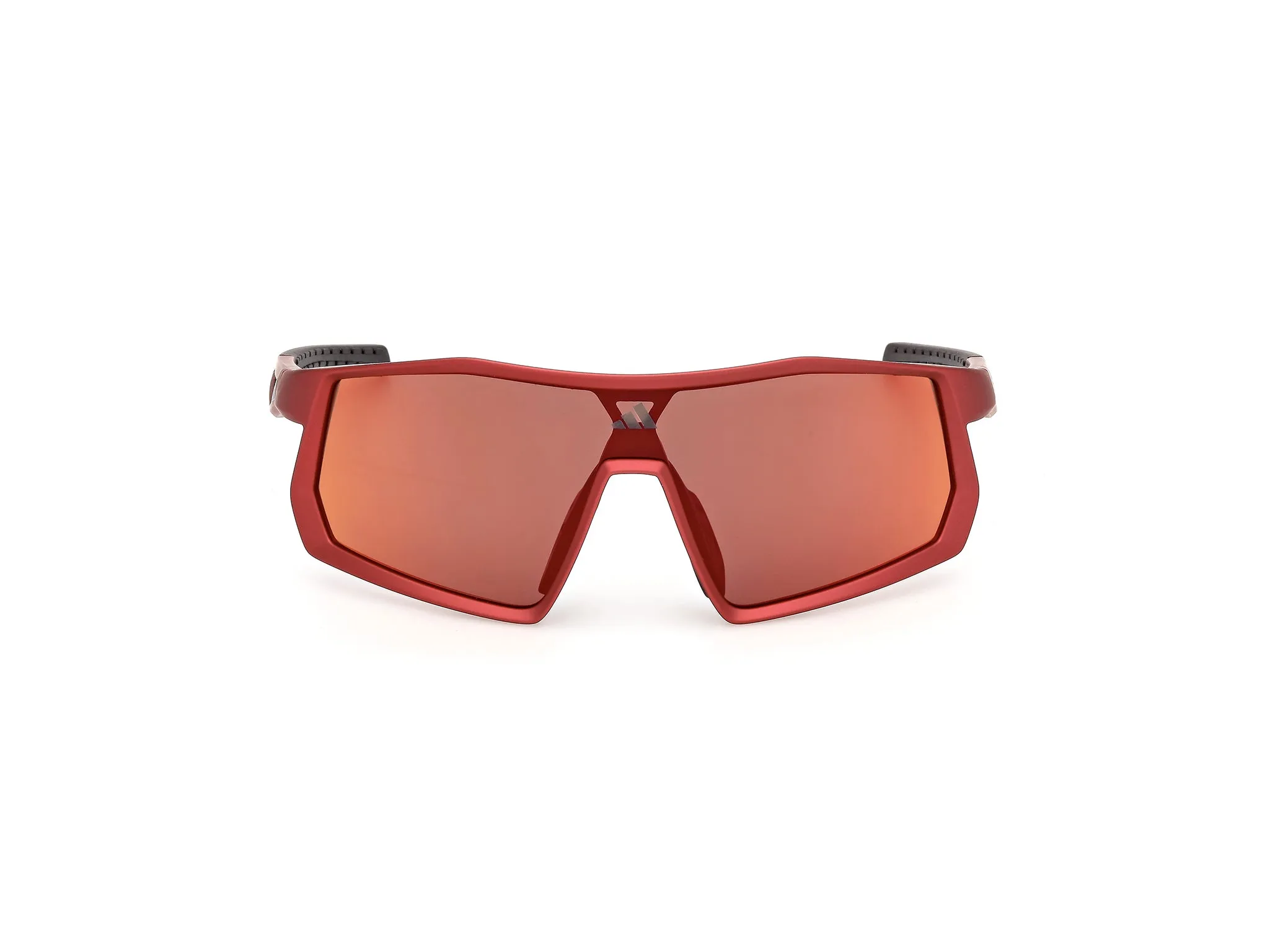 Adidas Sport SP0127 KENTRO S 67L Occhiali da sole Iniettato Rosso Roviex Maschera Normale - immagine 2