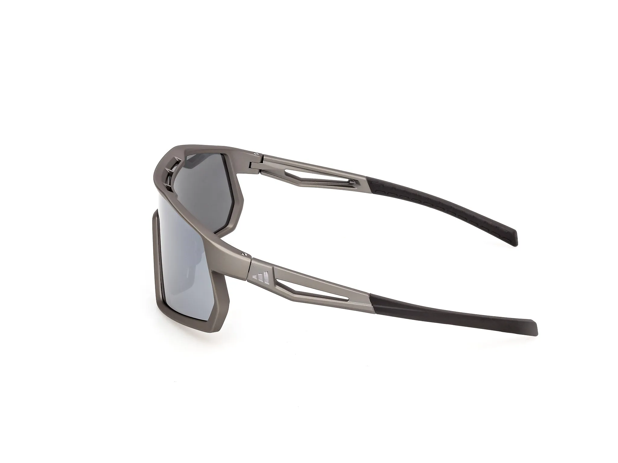 Adidas Sport SP0127 KENTRO S 20C Occhiali da sole Iniettato Grigio Fumo Maschera Normale - immagine 3