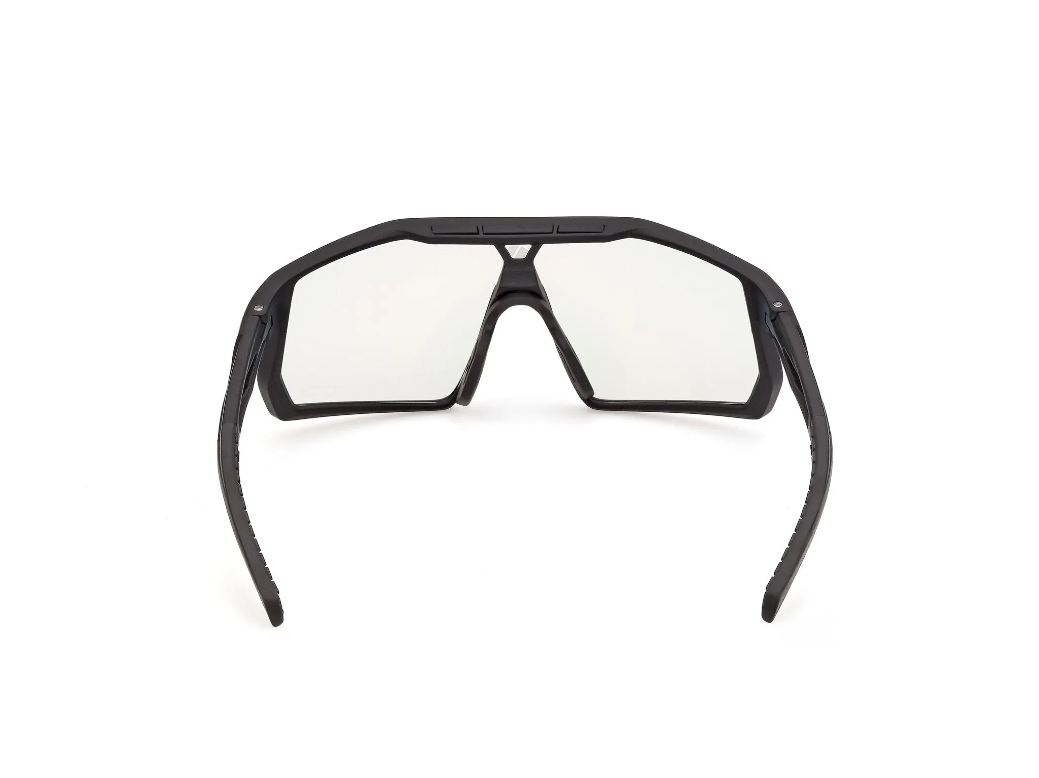Adidas Sport SP0127 KENTRO S 02C Occhiali da sole Iniettato Nero Fumo Maschera Fotocromatiche - immagine 4
