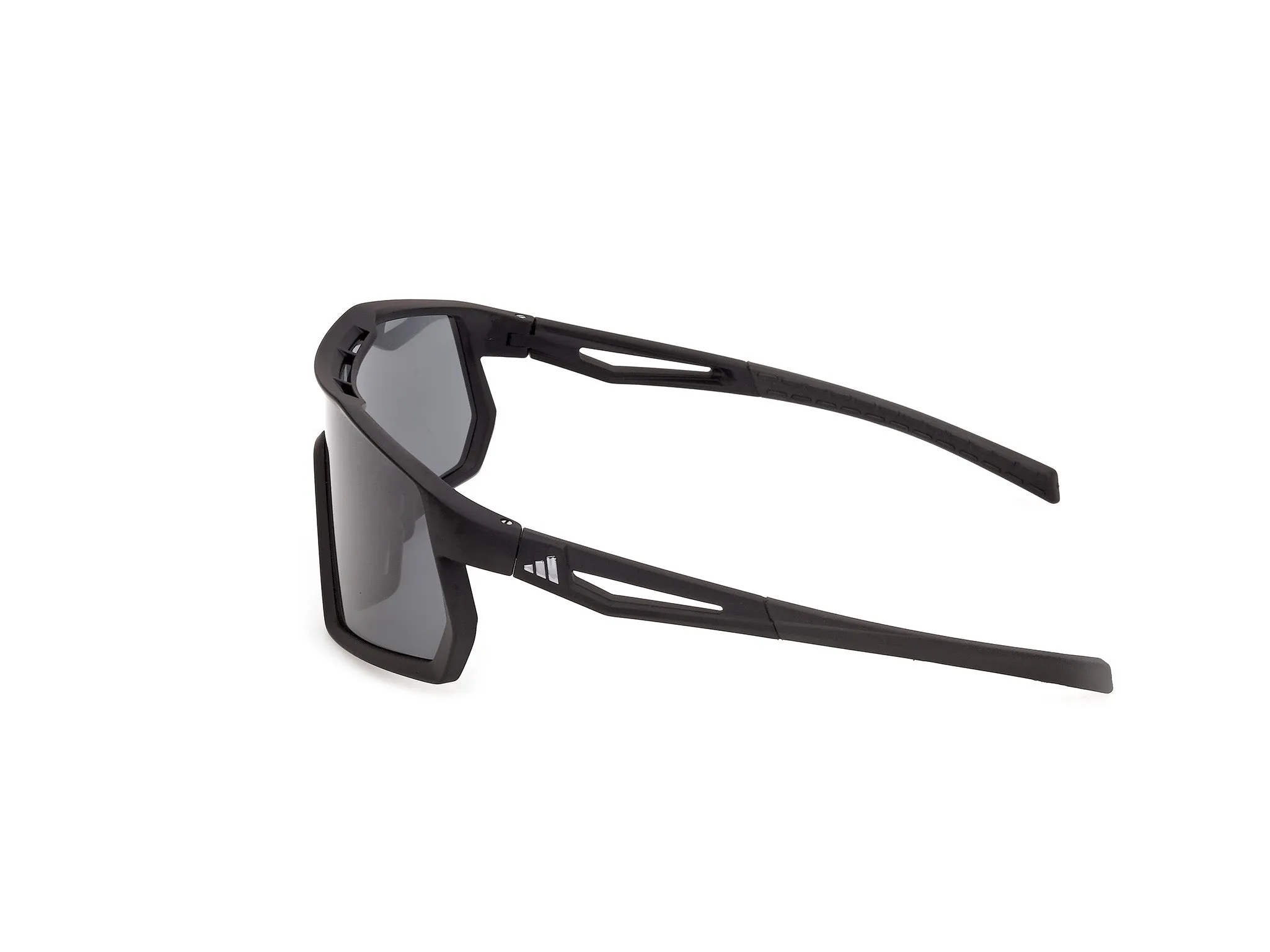 Adidas Sport SP0127 KENTRO S 02A Occhiali da sole Iniettato Nero Fumo Maschera Normale - immagine 3