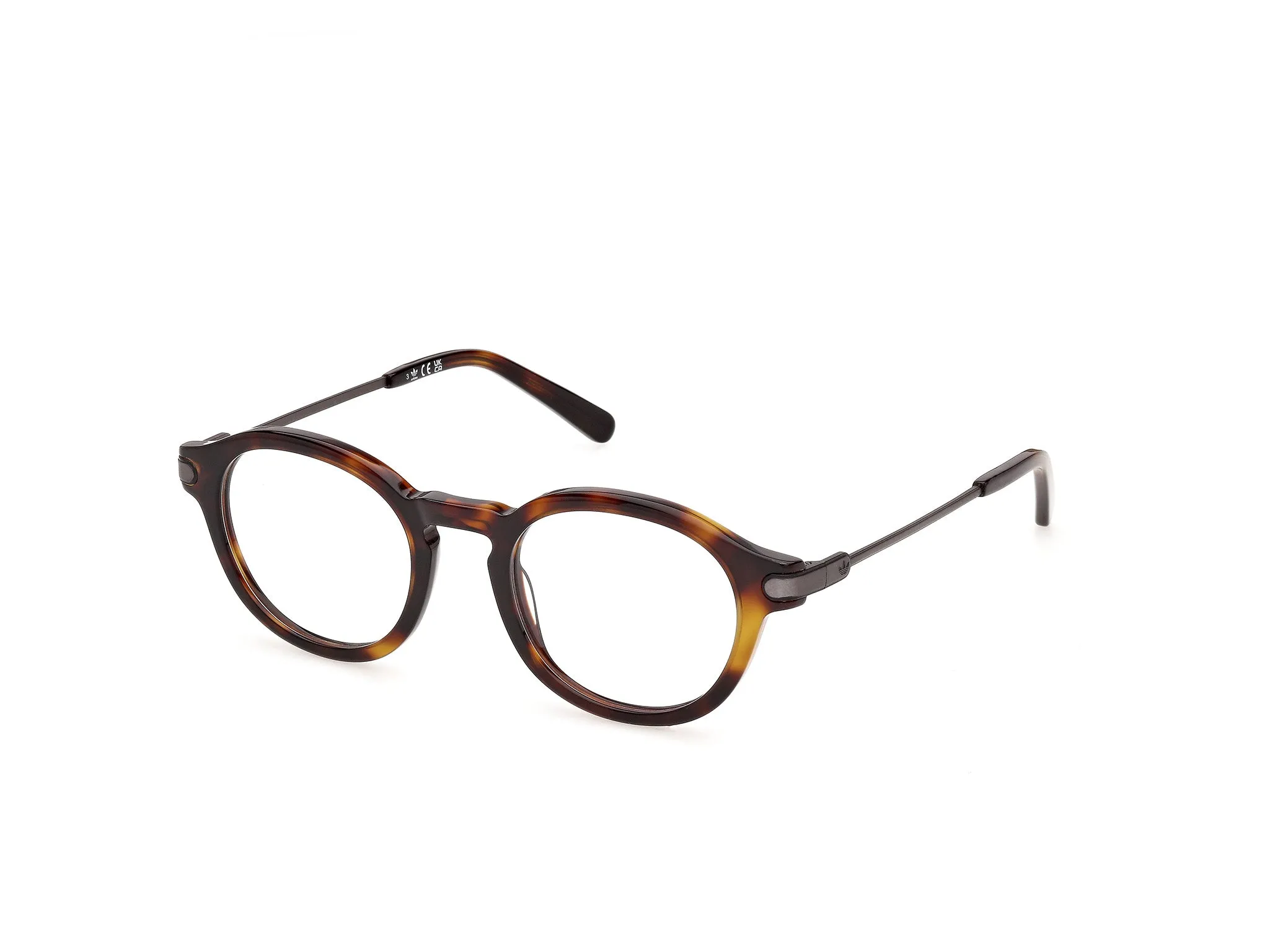 Adidas Sport OR5159 53 Montature da vista Acetato Havana Rotonda Normale - immagine 1