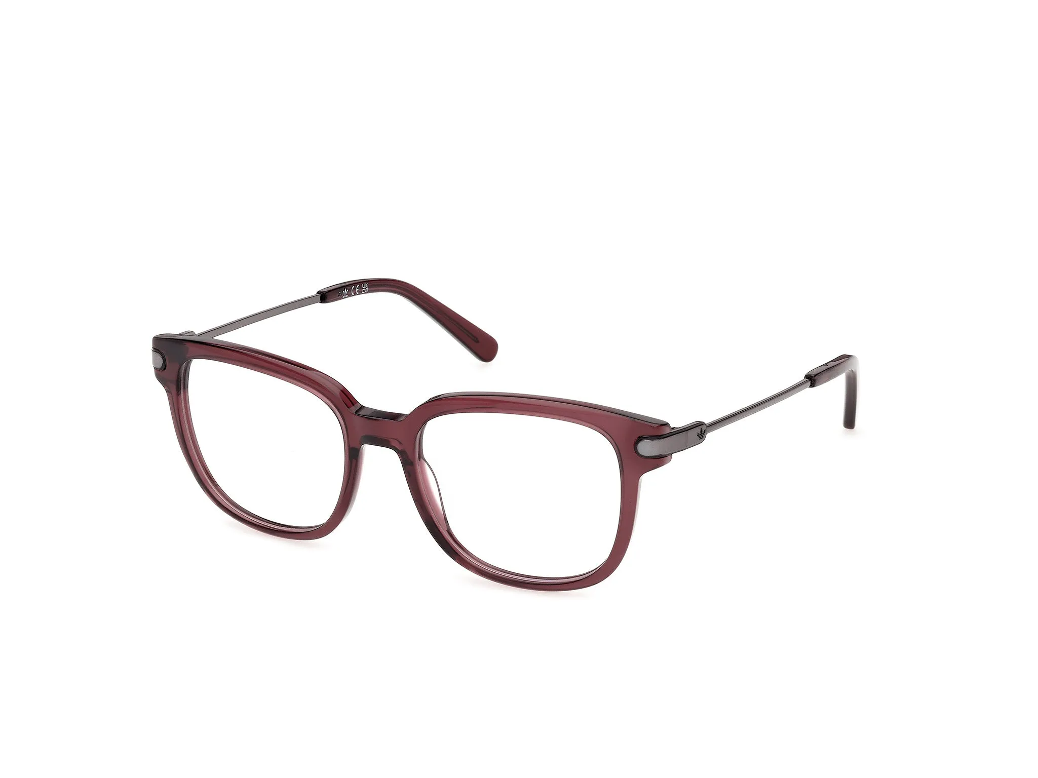 Adidas Sport OR5158 69 Montature da vista Acetato Bordeaux Squadrata Normale - immagine 1