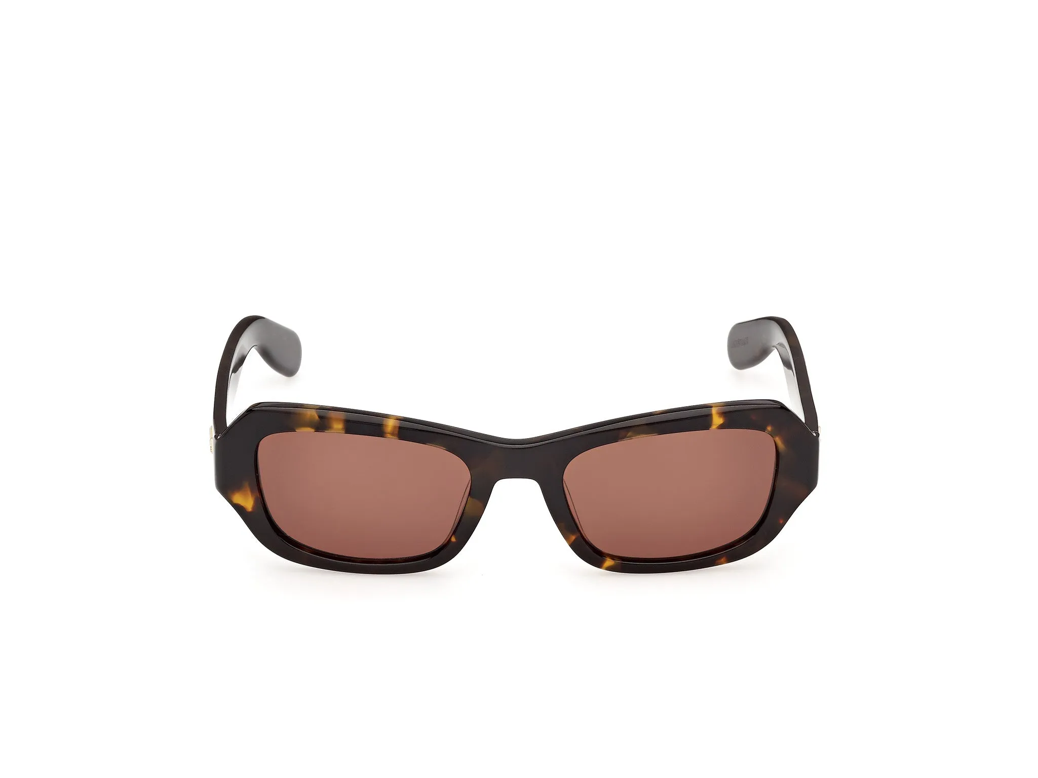 Adidas Sport OR0156 52E Occhiali da sole Acetato Havana Marrone Geometrica Normale - immagine 2