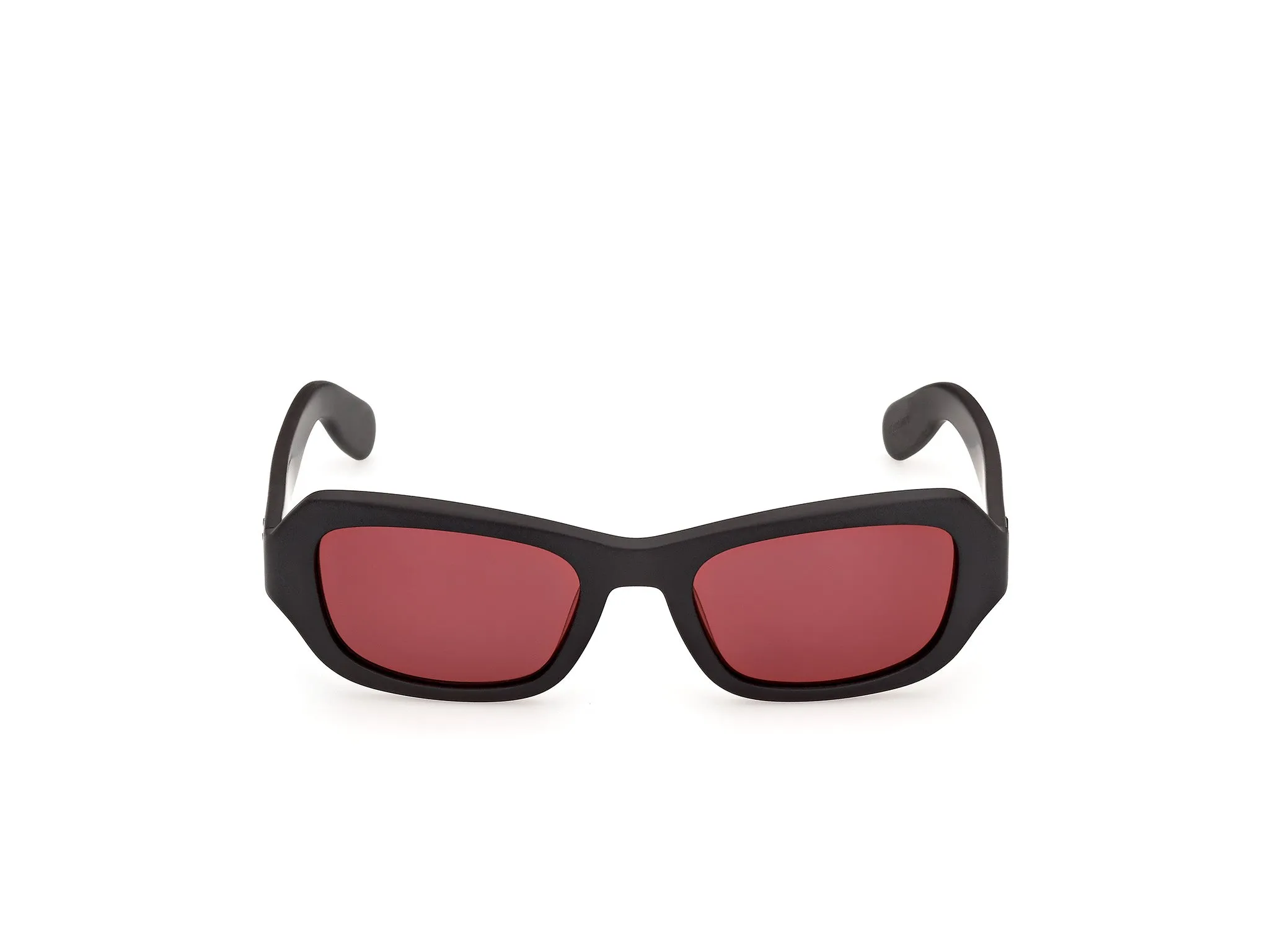 Adidas Sport OR0156 02U Occhiali da sole Acetato Nero Bordeaux Geometrica Normale - immagine 2
