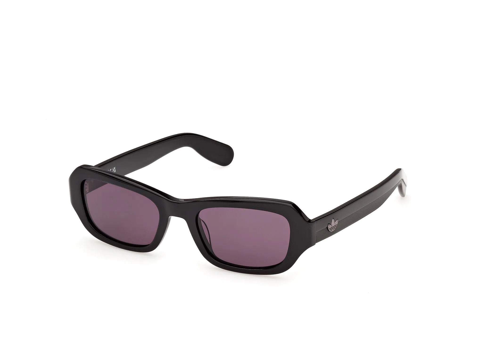 Adidas Sport OR0156 01A Occhiali da sole Acetato Nero Fumo Geometrica Normale - immagine 1