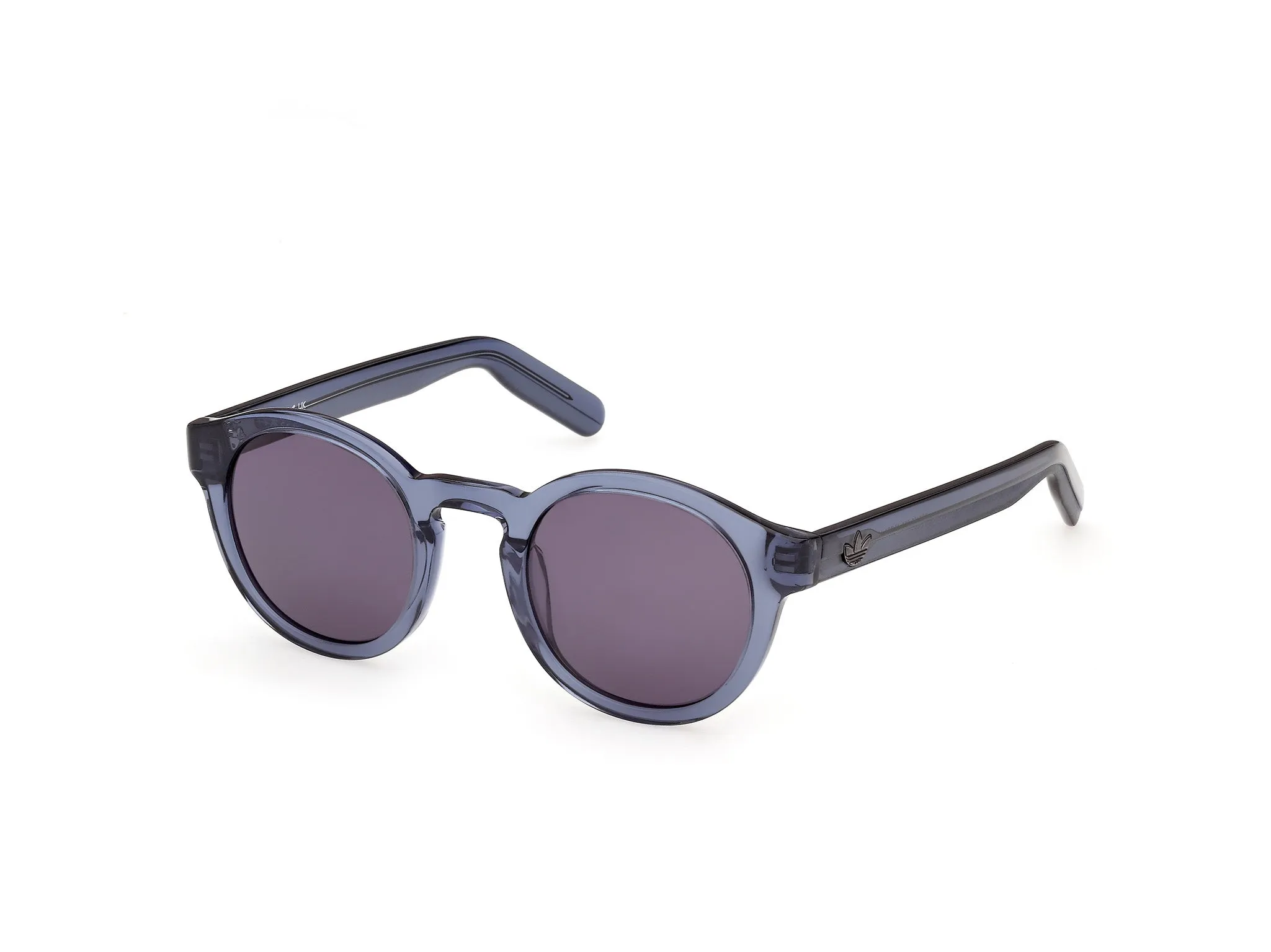 Adidas Sport OR0155 90A Occhiali da sole Acetato Blu Fumo Rotonda Normale - immagine 1