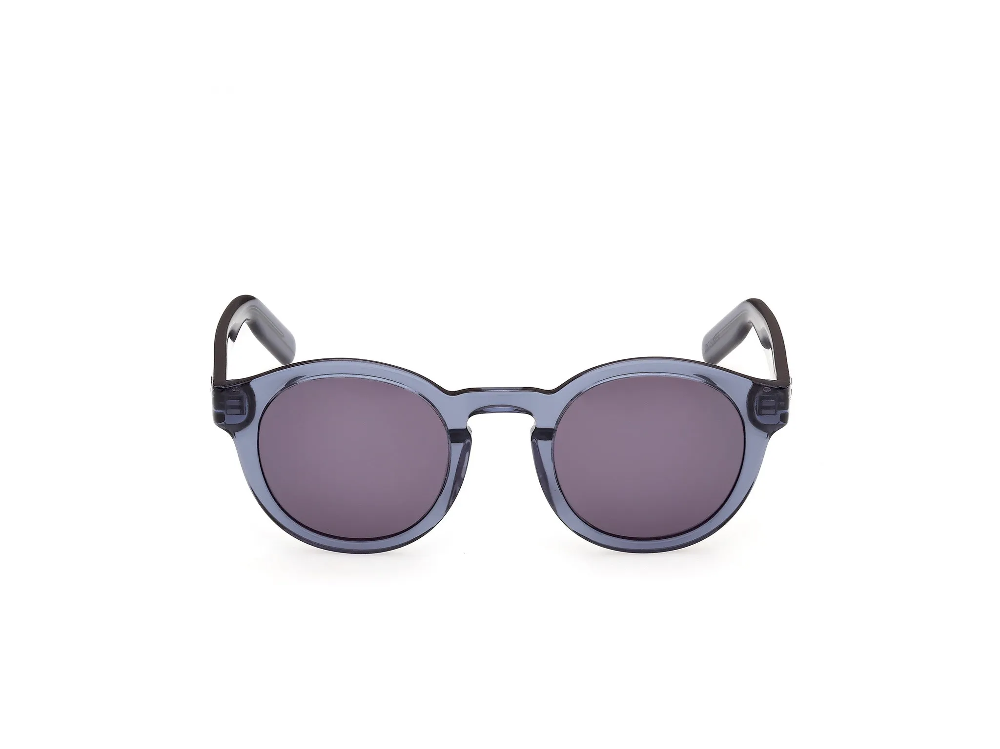 Adidas Sport OR0155 90A Occhiali da sole Acetato Blu Fumo Rotonda Normale - immagine 2
