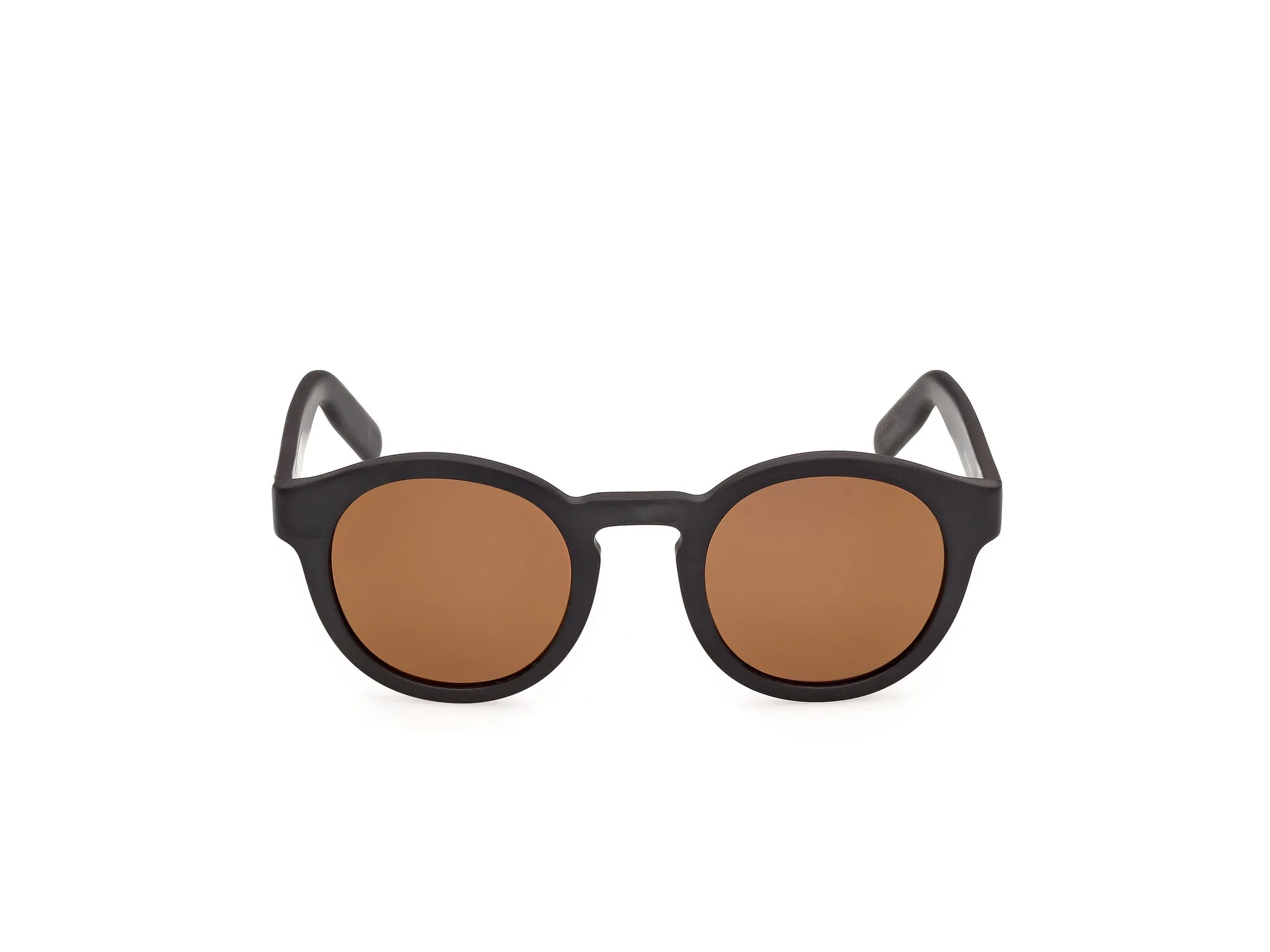 Adidas Sport OR0155 02G Occhiali da sole Acetato Nero Marrone Rotonda Normale - immagine 2