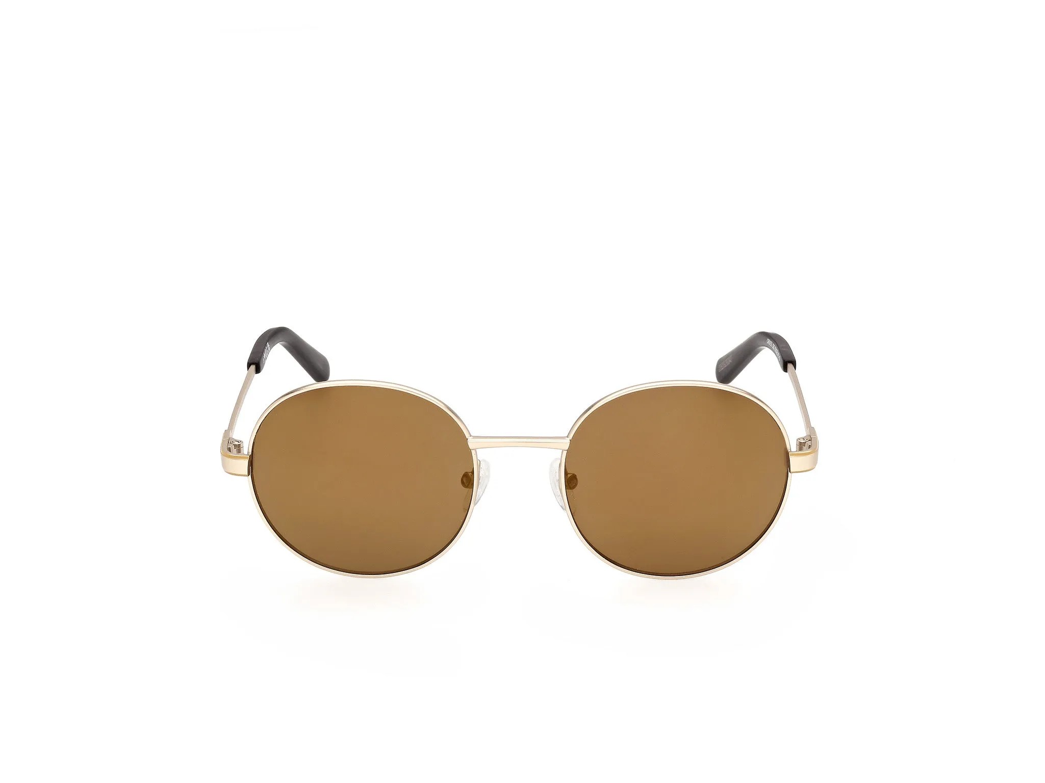 Adidas Sport OR0153 32G Occhiali da sole Iniettato Oro Marrone Rotonda Normale - immagine 2