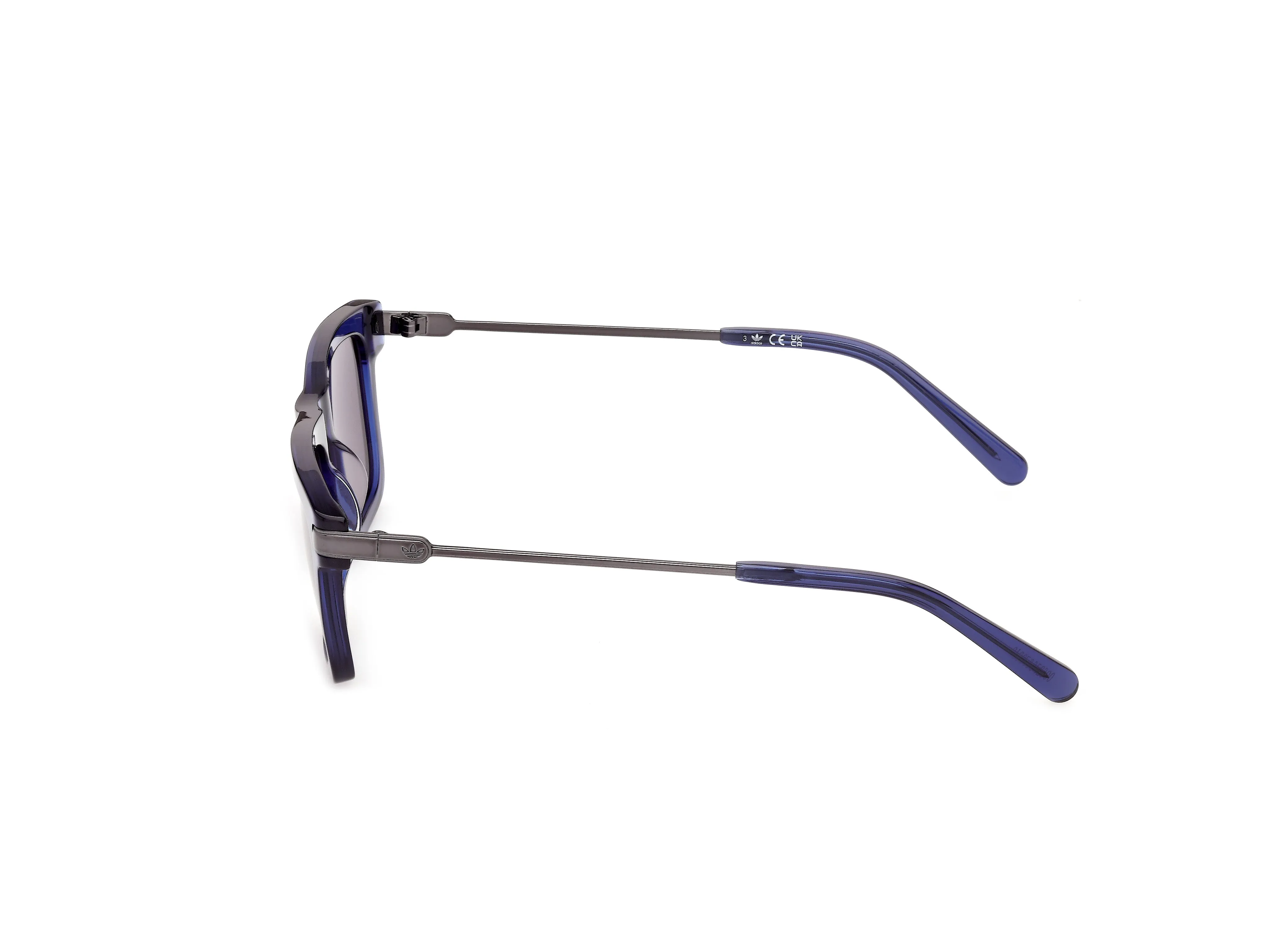 Adidas Sport OR0152 90A Occhiali da sole Acetato Blu Fumo Squadrata Normale - immagine 3