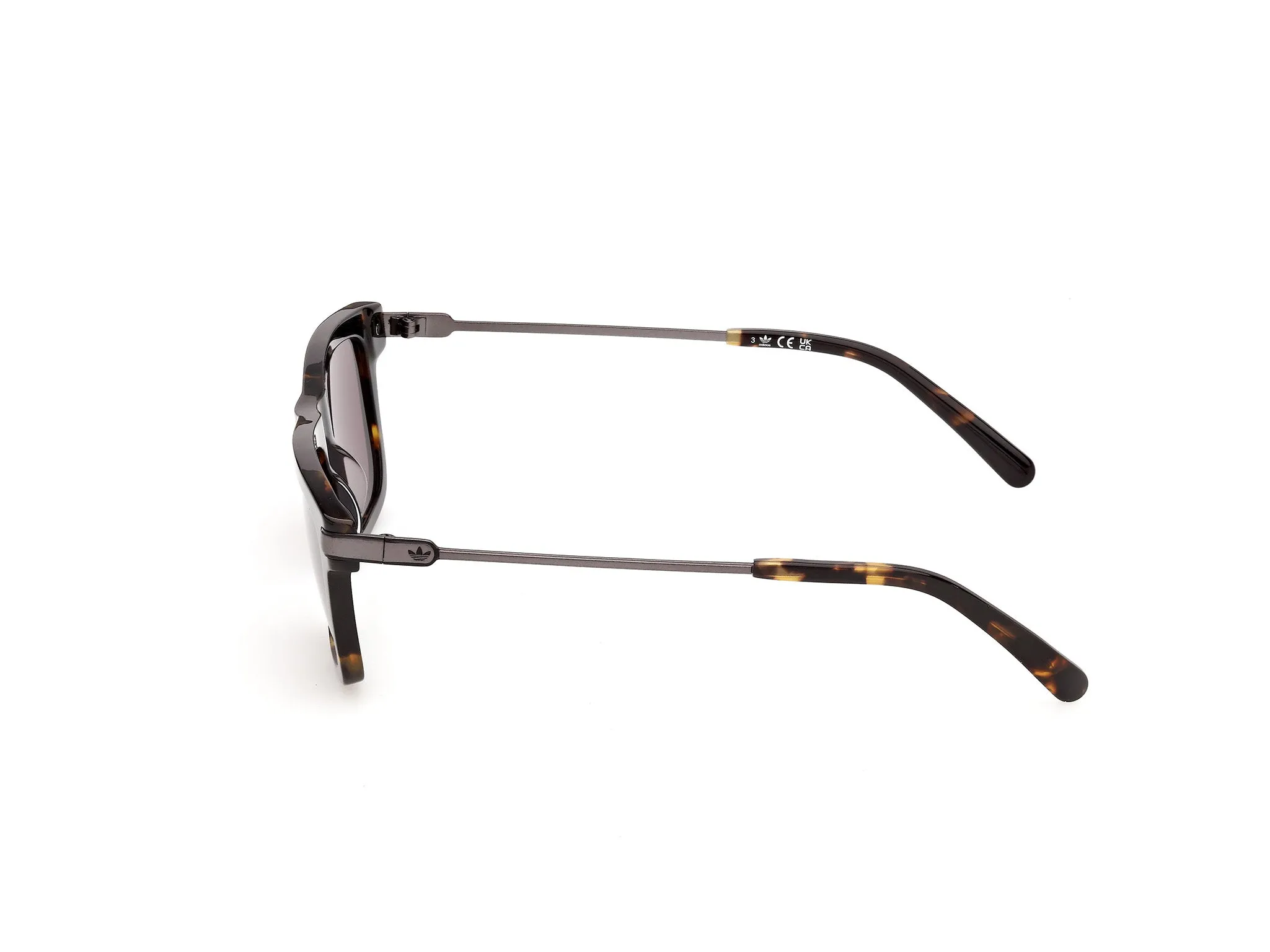 Adidas Sport OR0152 52E Occhiali da sole Acetato Havana Marrone Squadrata Normale - immagine 3