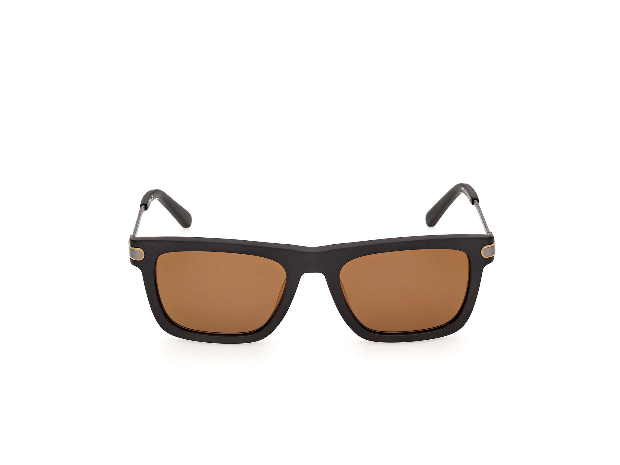 Adidas Sport OR0152 02G Occhiali da sole Acetato Nero Marrone Squadrata Normale - immagine 2