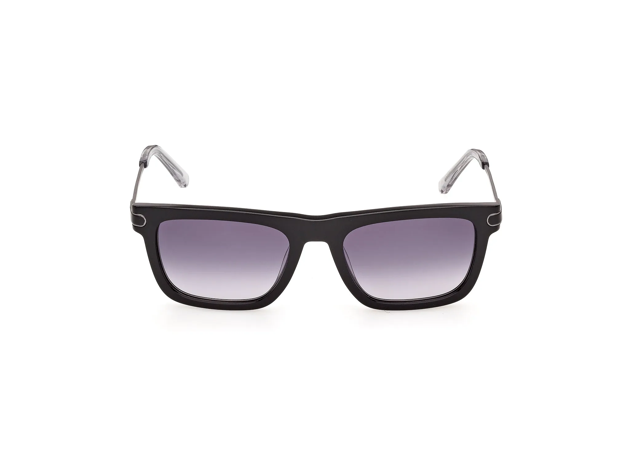 Adidas Sport OR0152 01B Occhiali da sole Acetato Nero Fumo Squadrata Normale - immagine 2