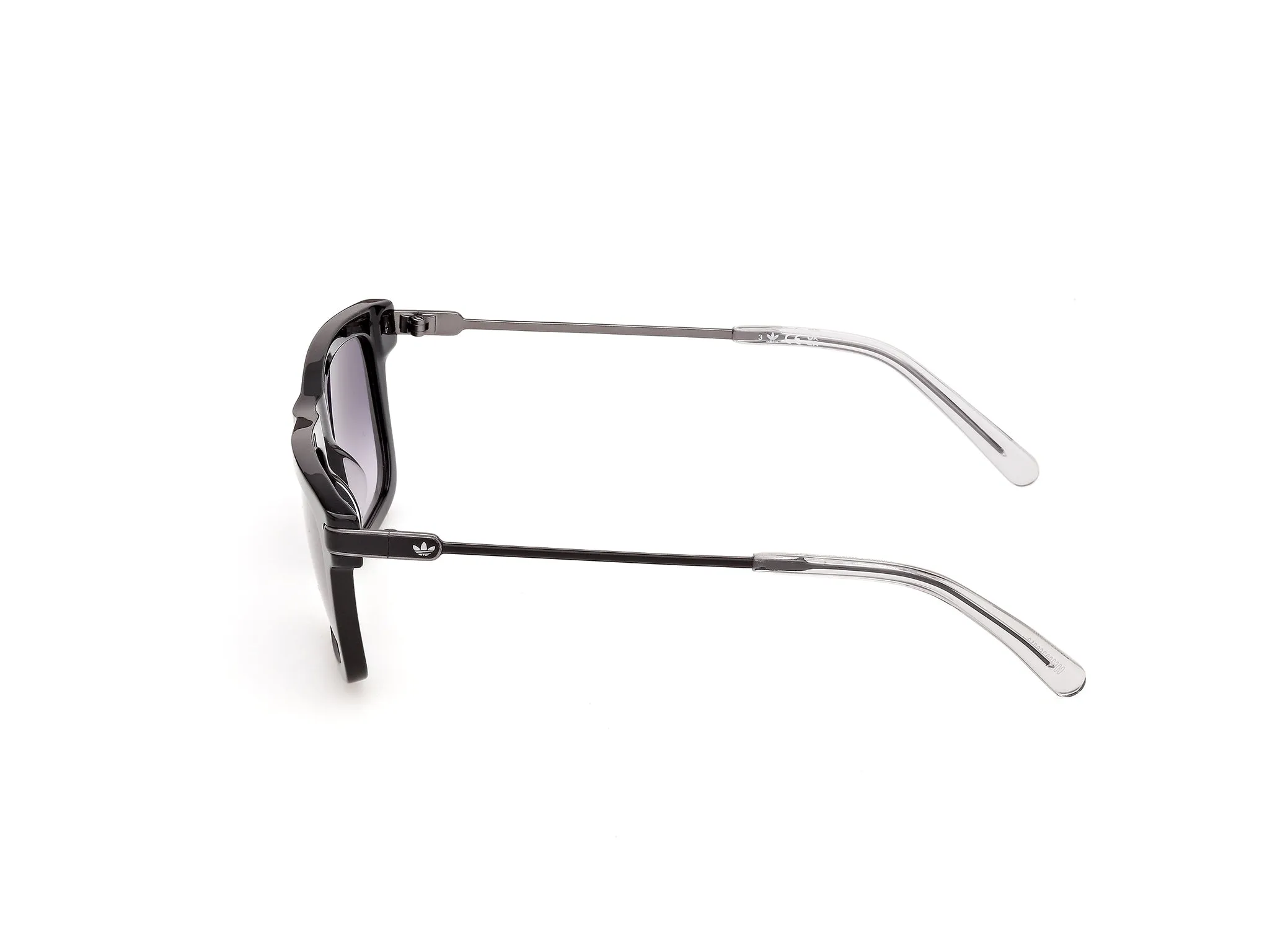 Adidas Sport OR0152 01B Occhiali da sole Acetato Nero Fumo Squadrata Normale - immagine 3