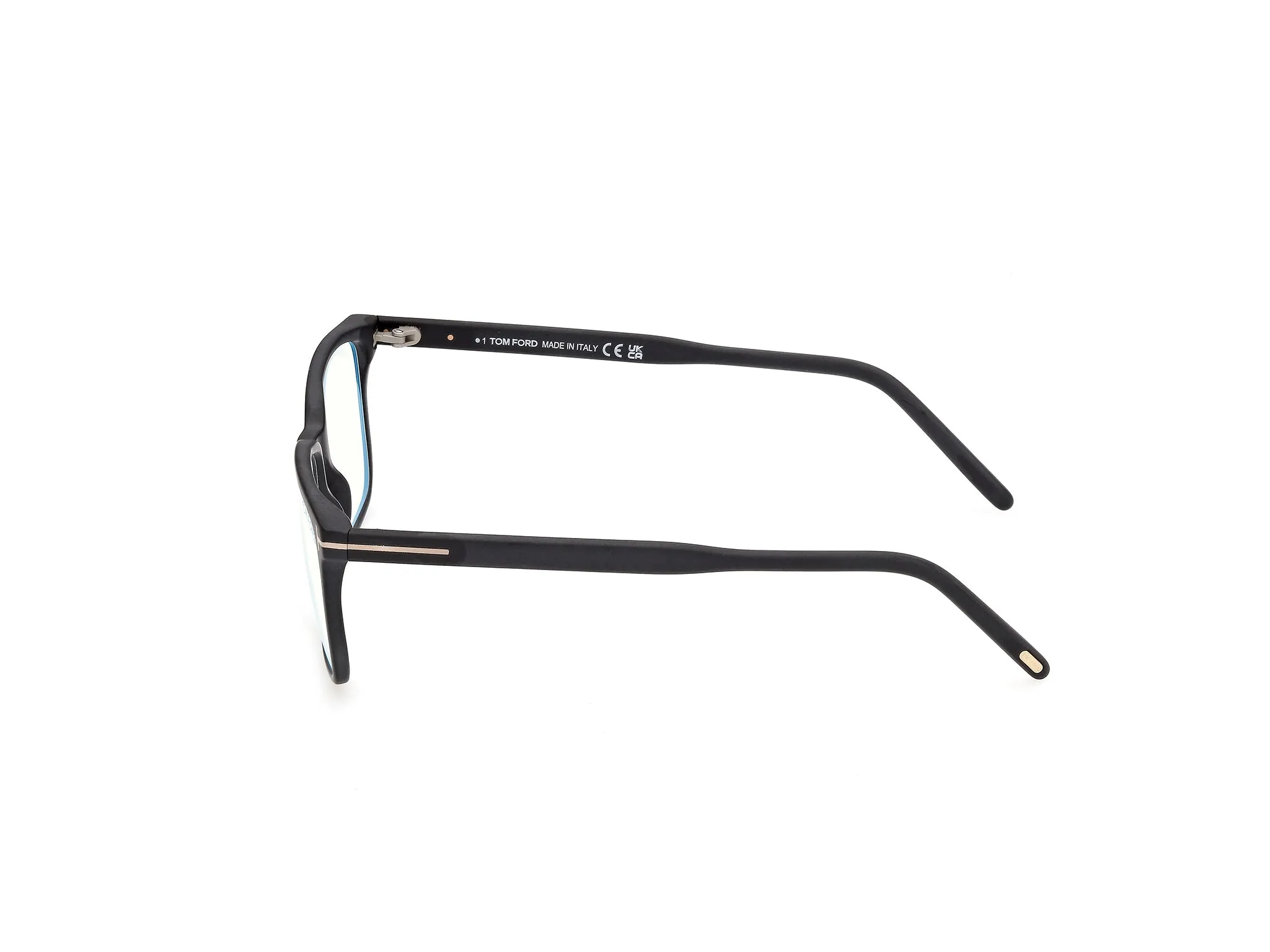 TOM FORD FT5802-B 2 Montature da vista Acetato Nero Squadrata Normale - immagine 3