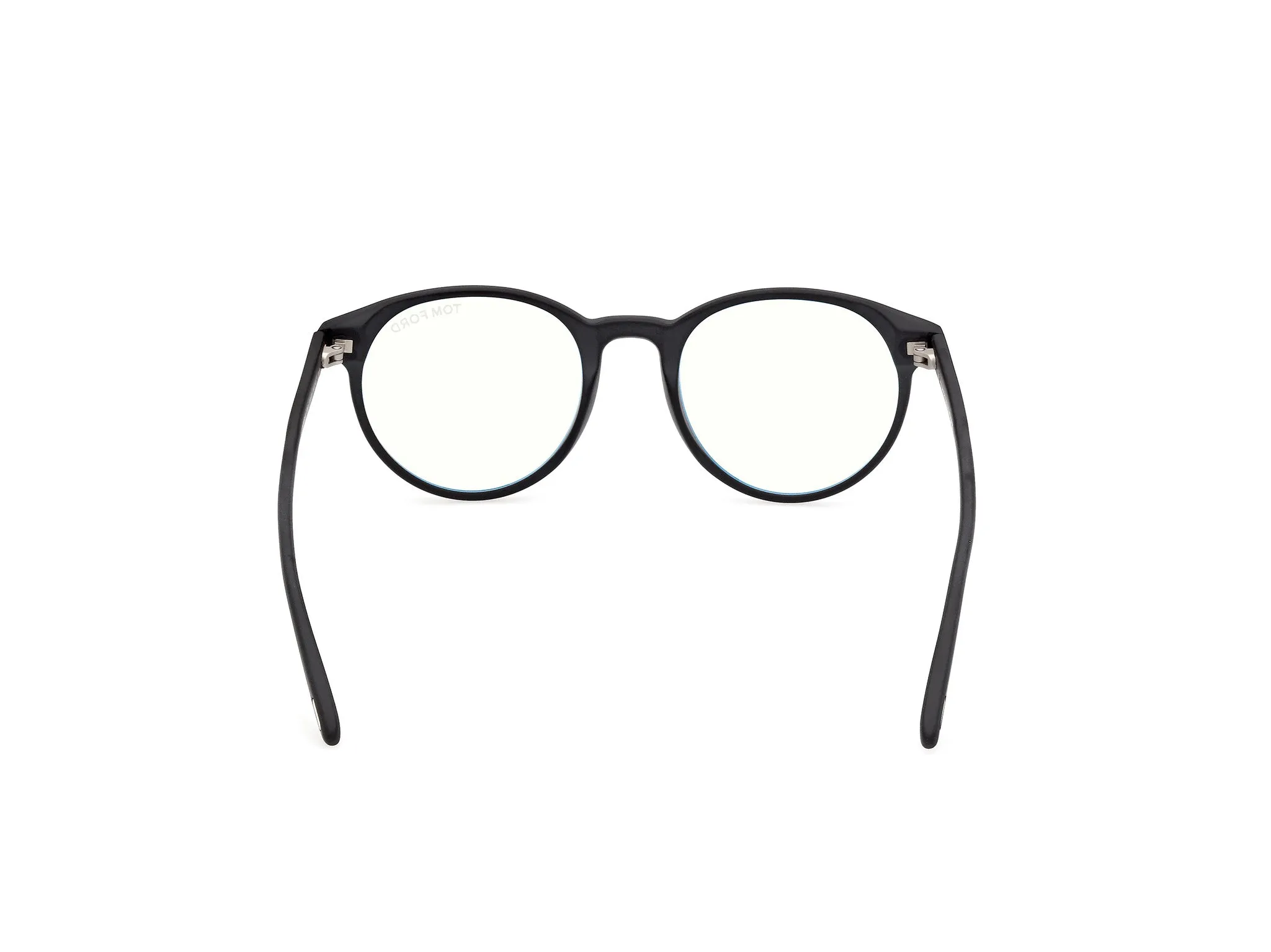 TOM FORD FT5695-B 2 Montature da vista Acetato Nero Rotonda Normale - immagine 4