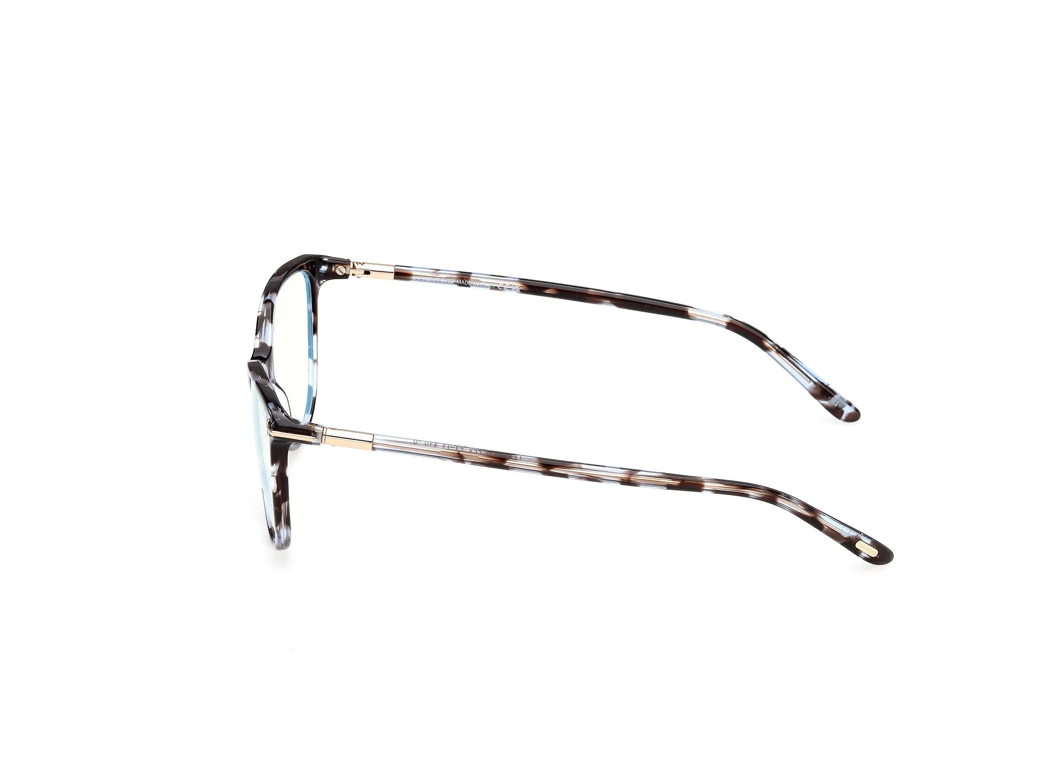 TOM FORD FT5616-B 55A Montature da vista Acetato Havana Squadrata Normale - immagine 3