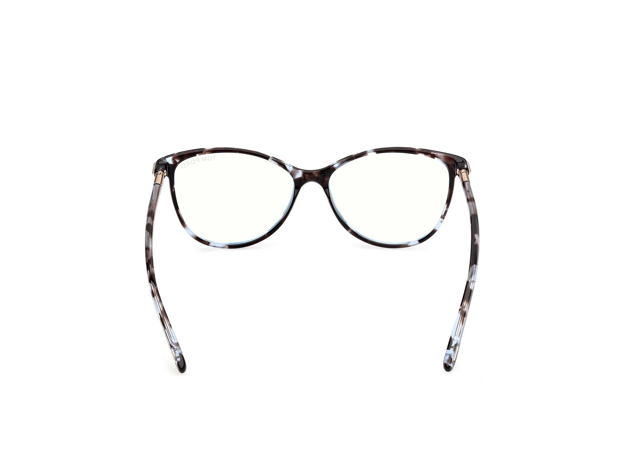 TOM FORD FT5616-B 55A Montature da vista Acetato Havana Squadrata Normale - immagine 4