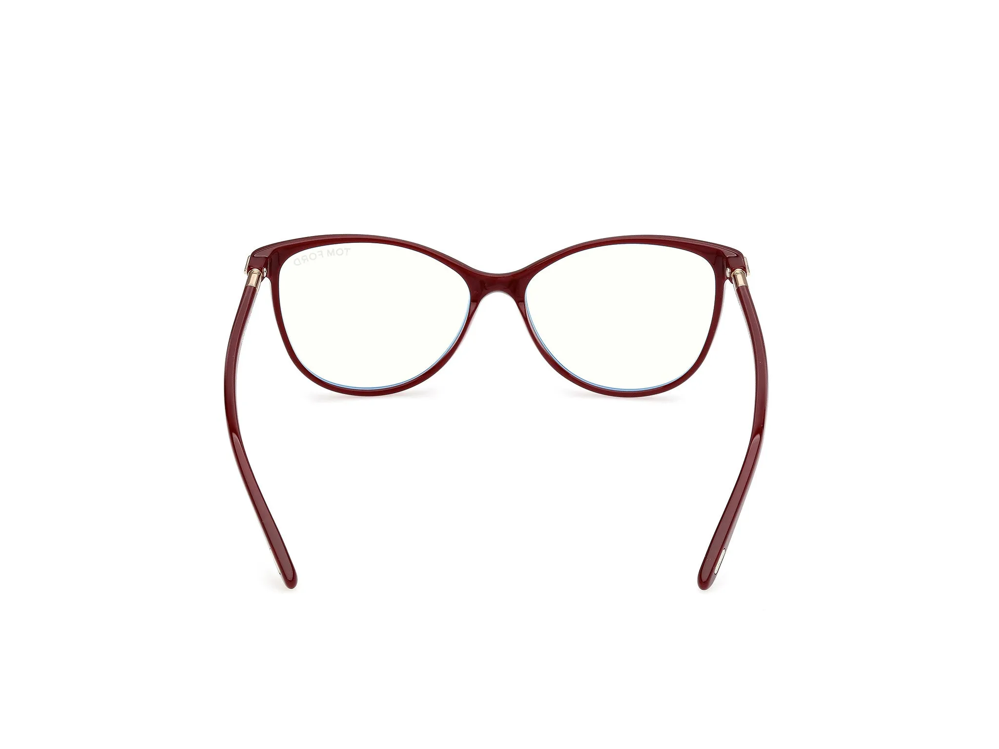 TOM FORD FT5616-B 69 Montature da vista Acetato Bordeaux Squadrata Normale - immagine 4