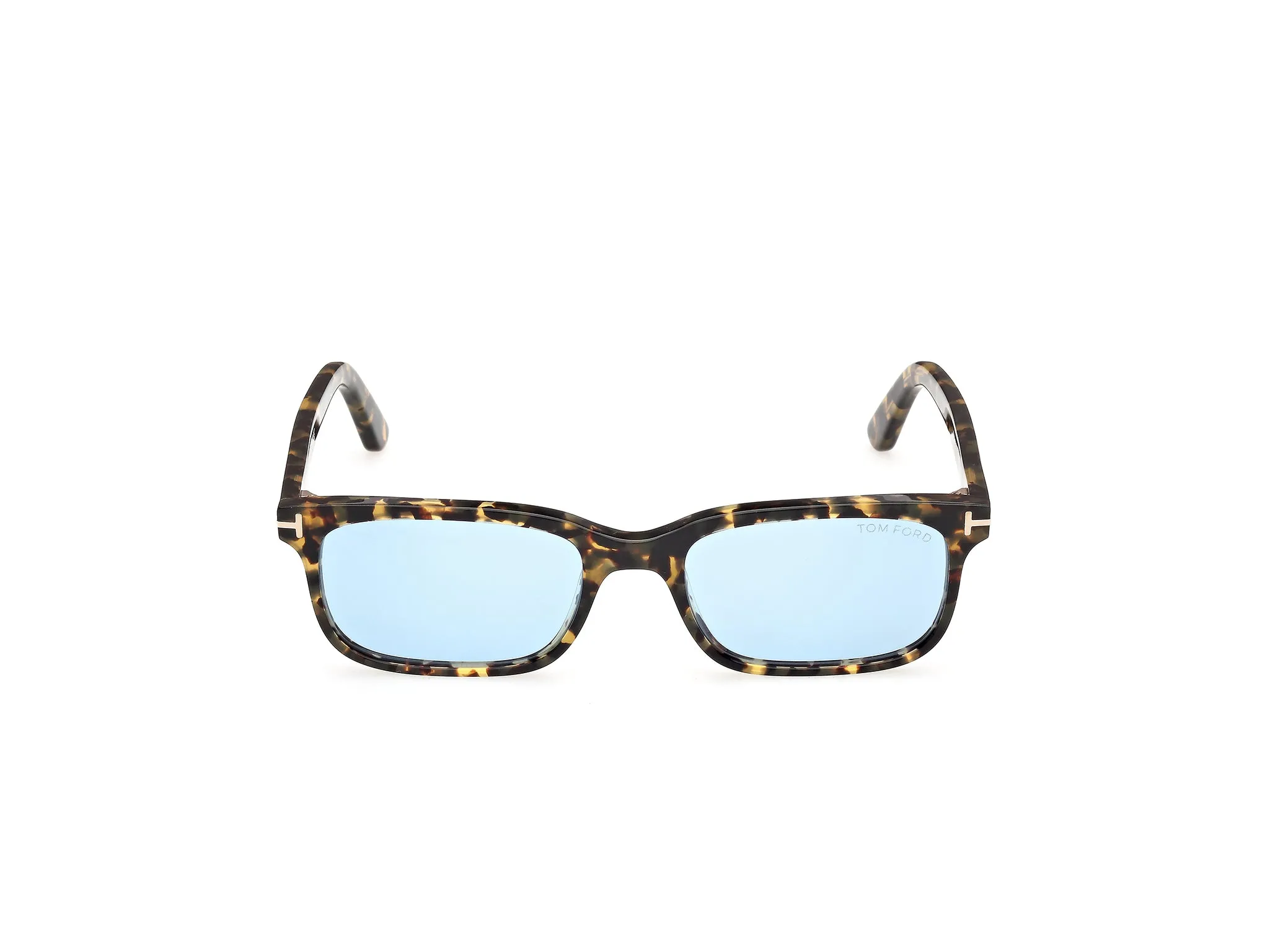TOM FORD FT1480 SCOUT-02 56V Occhiali da sole Acetato Havana Blu Squadrata Normale - immagine 2