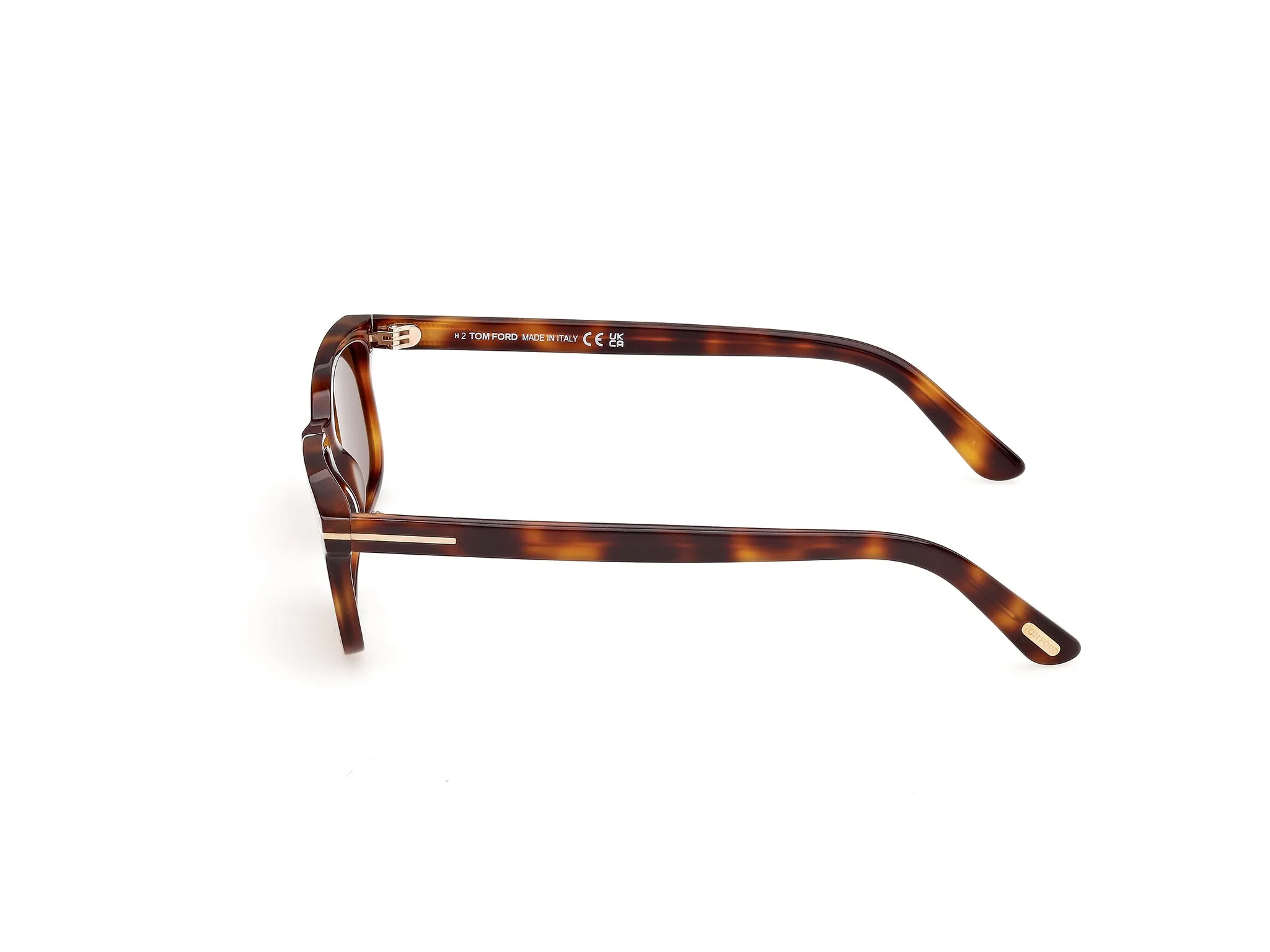 TOM FORD FT1480 SCOUT-02 53E Occhiali da sole Acetato Havana Marrone Squadrata Normale - immagine 3