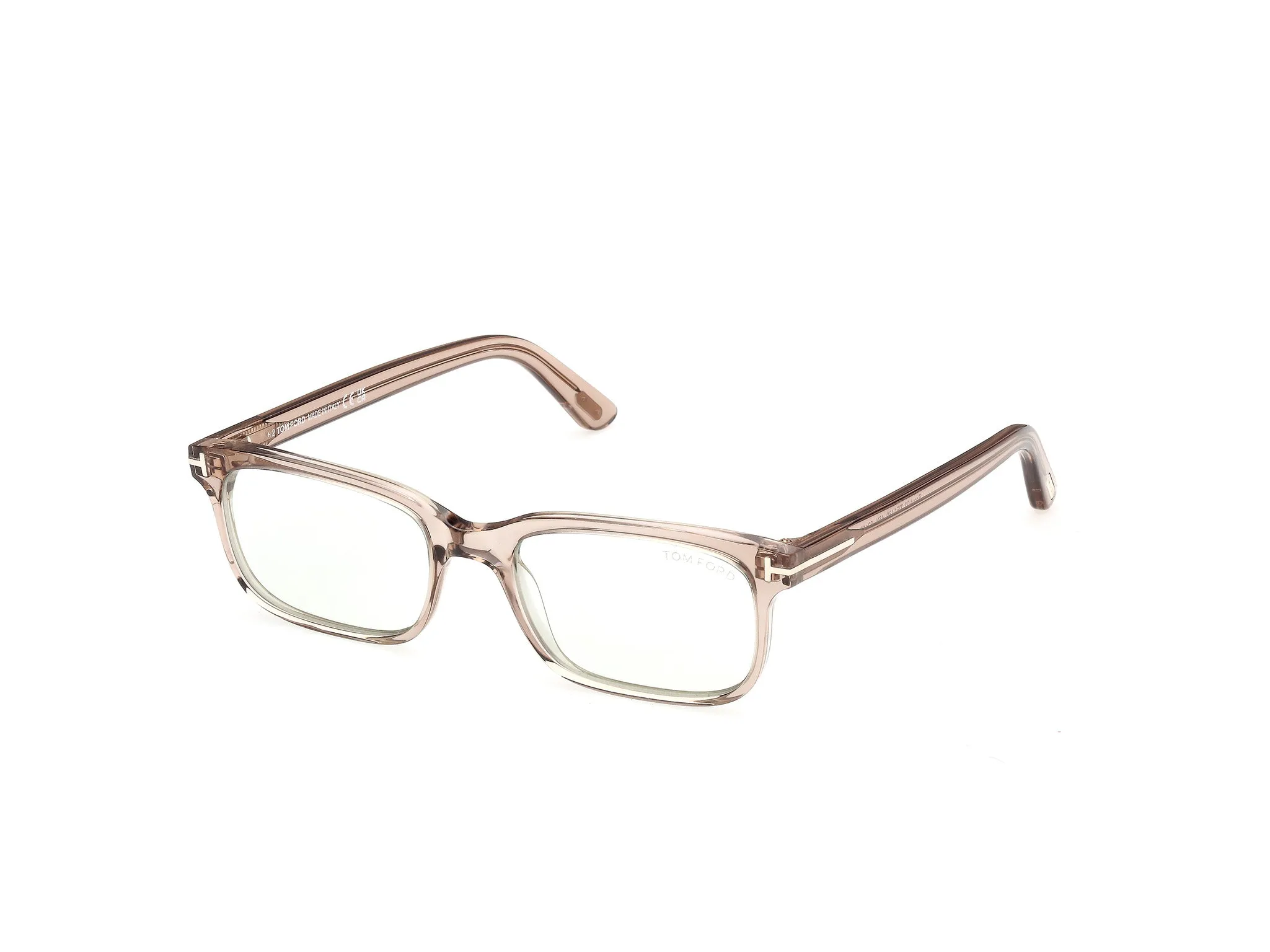 TOM FORD FT1480 SCOUT-02 45N Occhiali da sole Acetato Marrone Verde Squadrata Normale - immagine 1