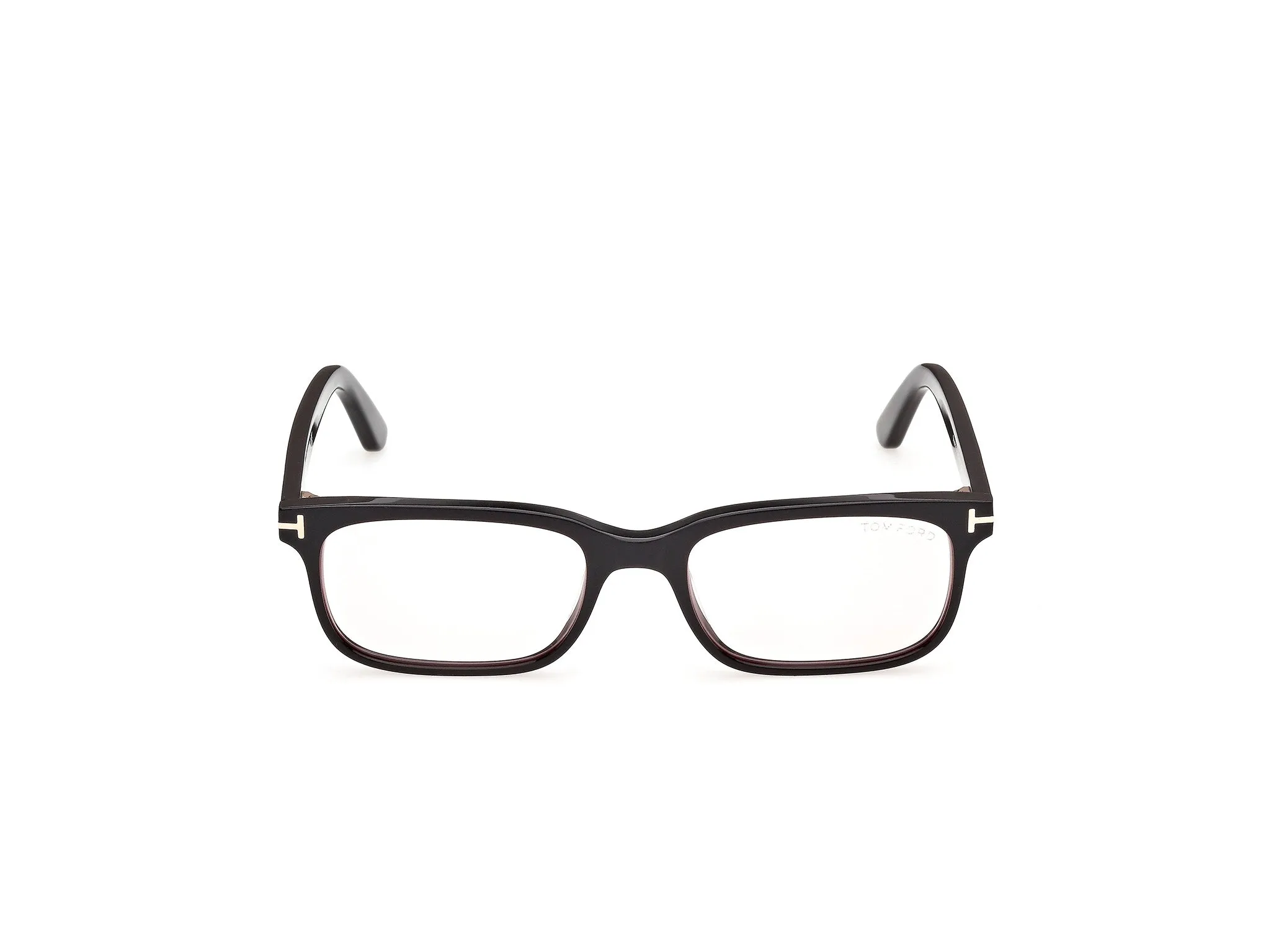 TOM FORD FT1480 SCOUT-02 01S Occhiali da sole Acetato Nero Arancione Squadrata Normale - immagine 2