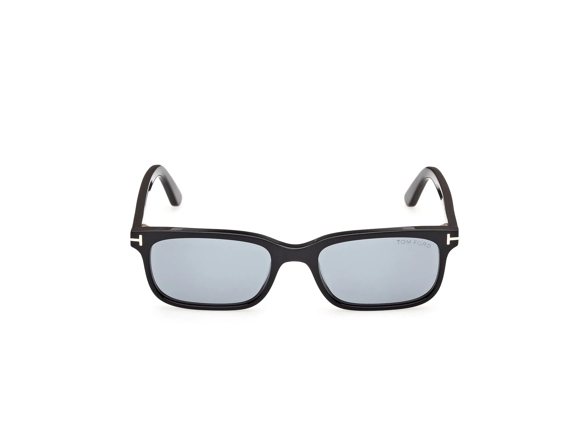 TOM FORD FT1480 SCOUT-02 01A Occhiali da sole Acetato Nero Fumo Squadrata Normale - immagine 2