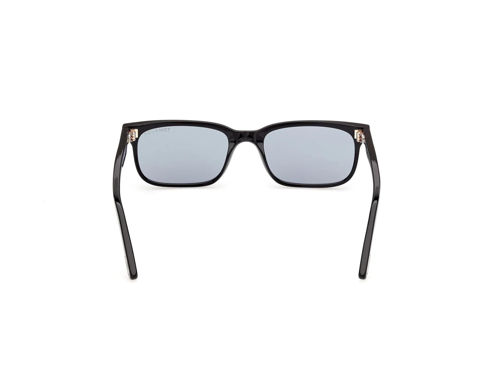 TOM FORD FT1480 SCOUT-02 01A Occhiali da sole Acetato Nero Fumo Squadrata Normale - immagine 4