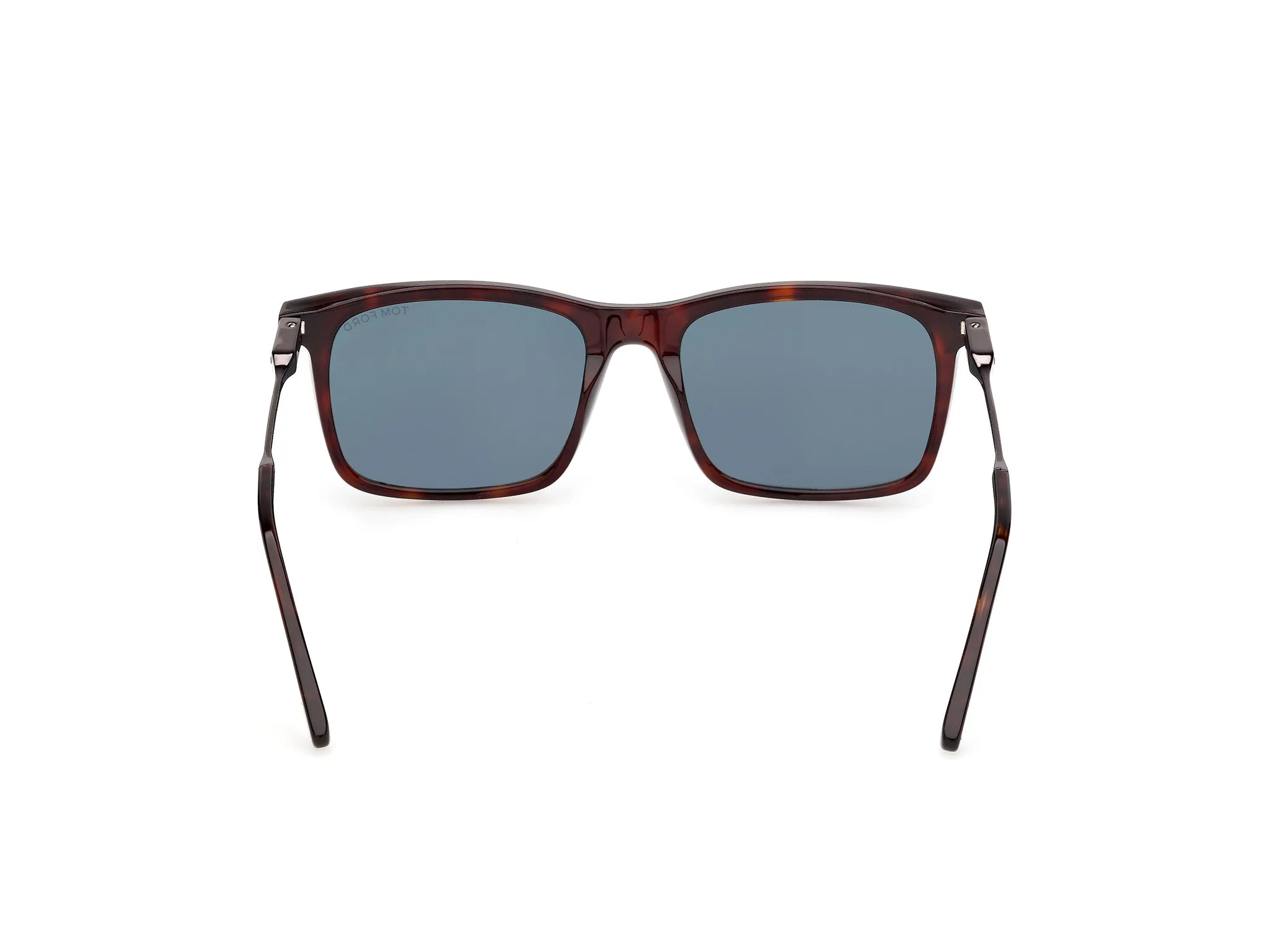 TOM FORD FT1409 LEE-02 54V Occhiali da sole Acetato Havana Blu Squadrata Normale - immagine 4