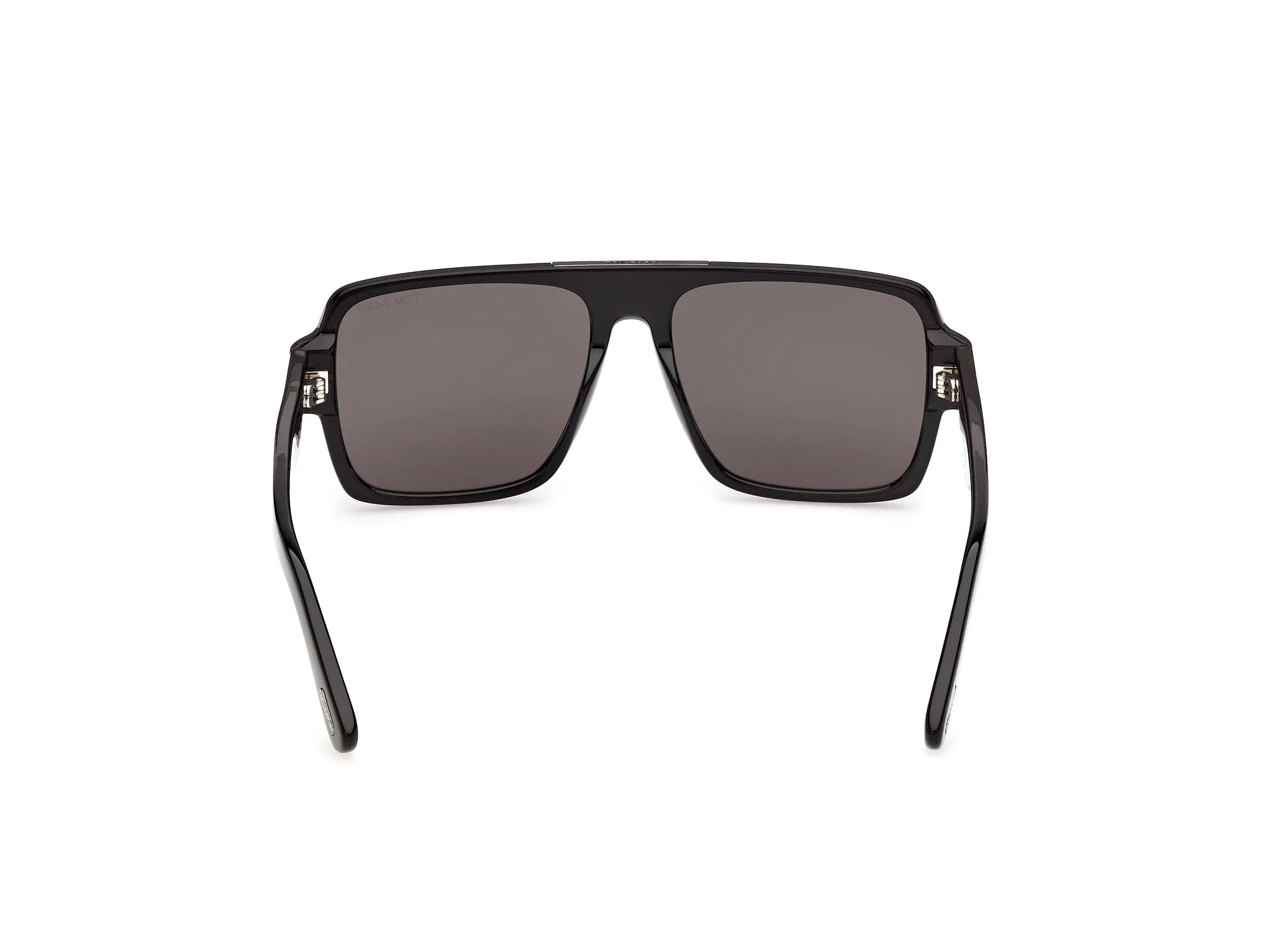 TOM FORD FT1408-N SEAN-02 01A Occhiali da sole Acetato Nero Fumo Squadrata Normale - immagine 4