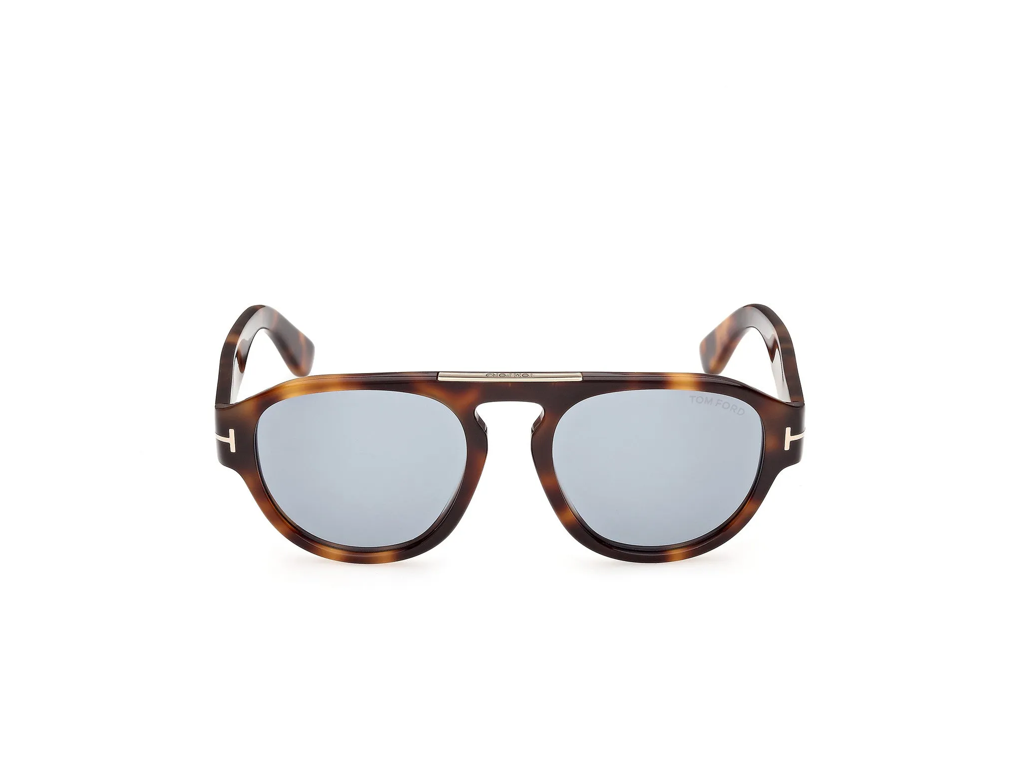 TOM FORD FT1407 PABLO-02 53A Occhiali da sole Acetato Havana Fumo Pilot Normale - immagine 2
